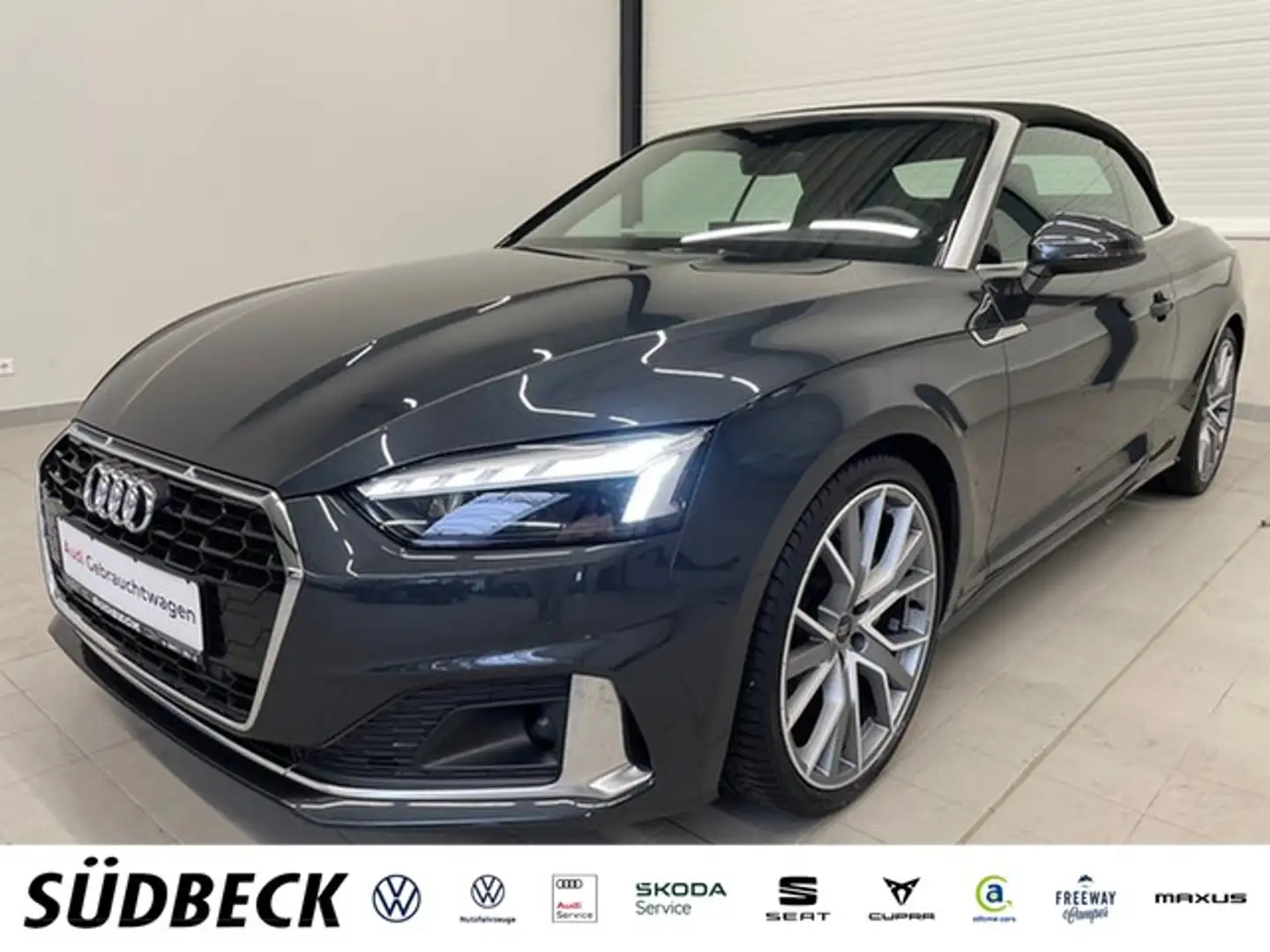 Audi A5 Cabriolet 40 TFSI advanced ACC+LANE+KAMERA+MATRIX Grau - 1
