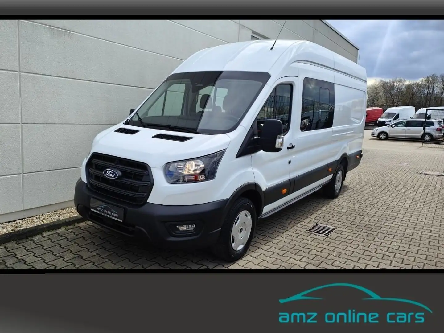 Ford Transit L4H3 Trend DoKa RWD SYNC4*6 Sitze*2xAirb Weiß - 1