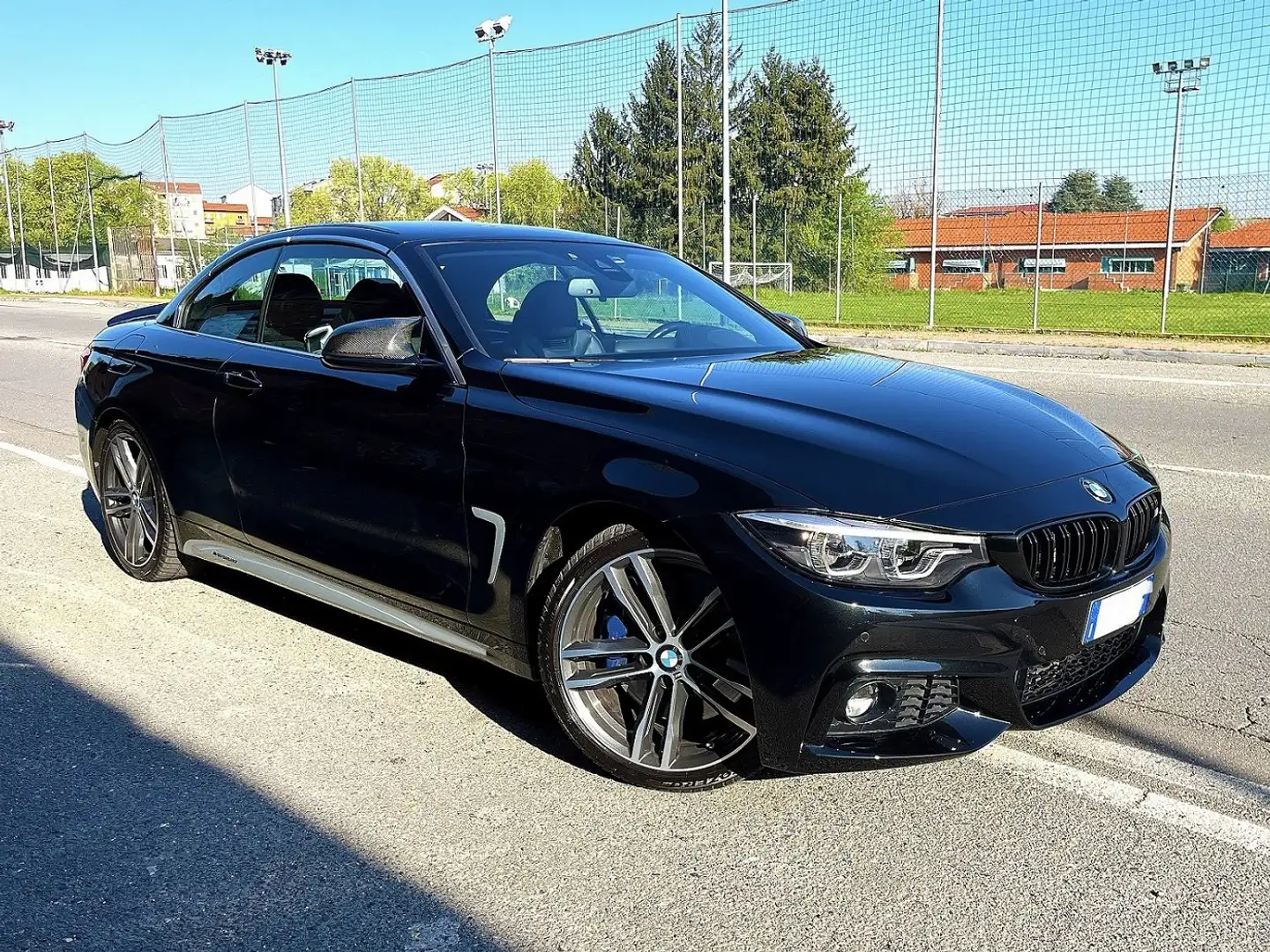 BMW 430 CABRIO (F33) SOLO 59.000 Km!! MSPORT - RARA!! Nero - 2