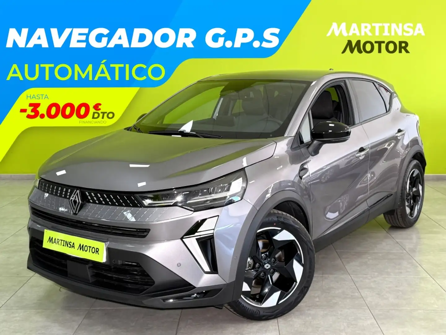 Renault Captur E-Tech Full Hybrid Techno 117kW Gris - 1
