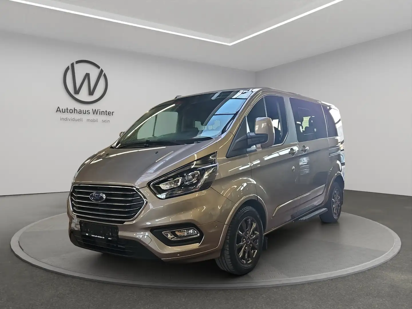 Ford Tourneo Custom Titanium X ACC AHK Xenon Leder Zilver - 2