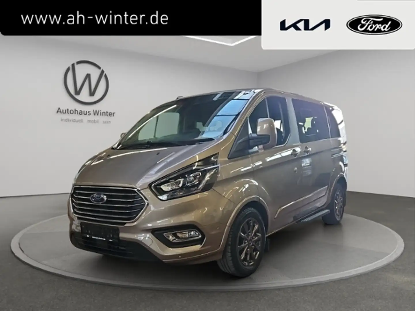 Ford Tourneo Custom Titanium X ACC AHK Xenon Leder Argent - 1