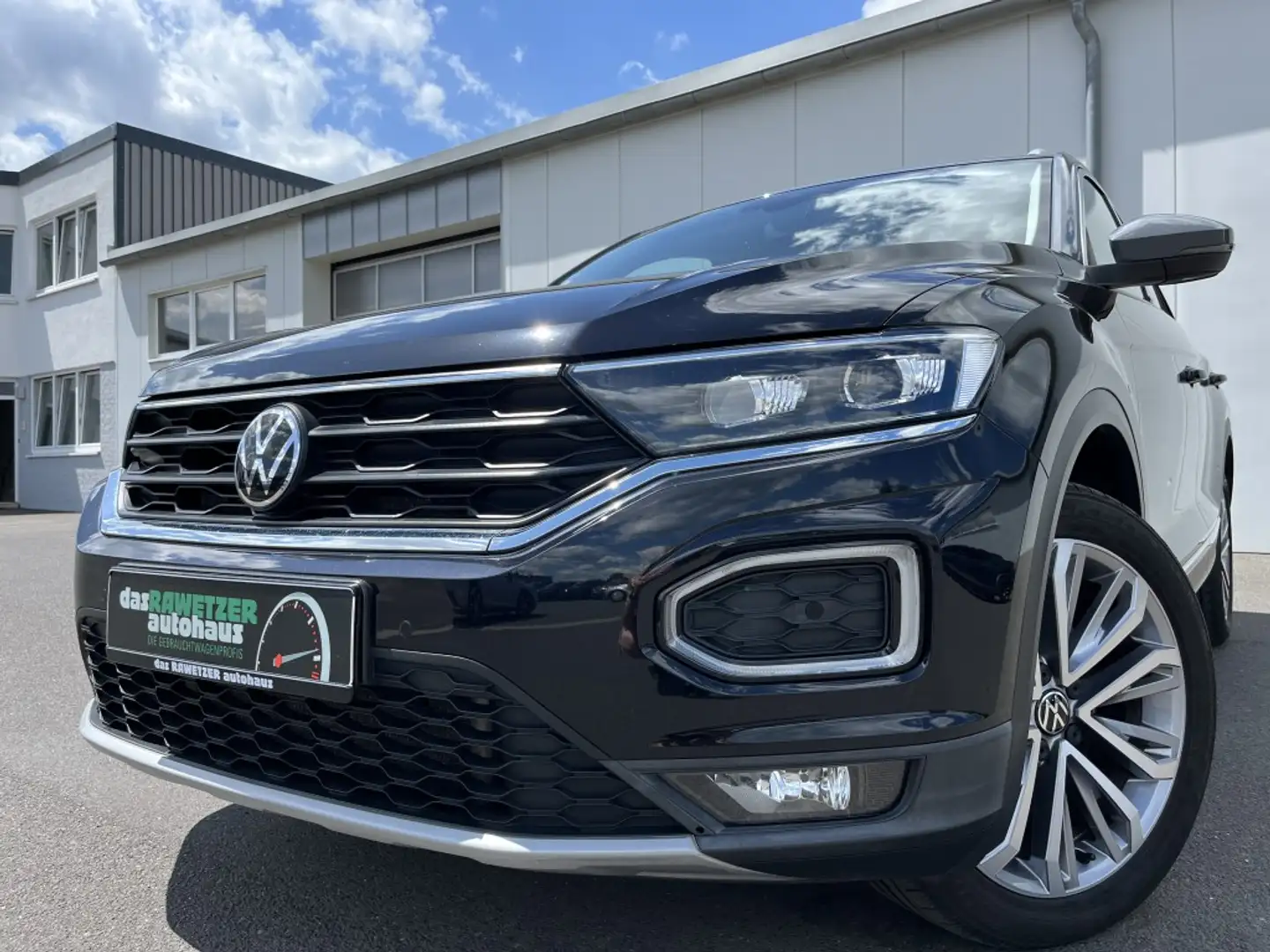 Volkswagen T-Roc 2.0 TDI DSG UNITED 163€ m. 20% Anzahlung AHK DA Schwarz - 1