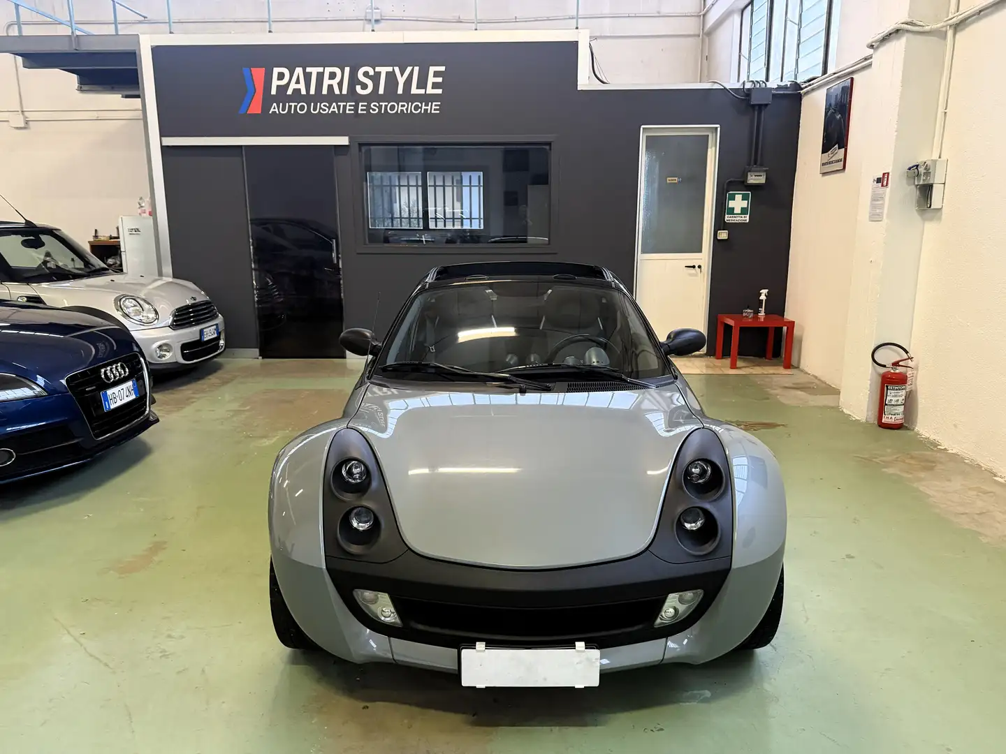 smart roadster SMART ROADSTER CABRIO - 700 TURBO - ASI - GARANZIA Grau - 2