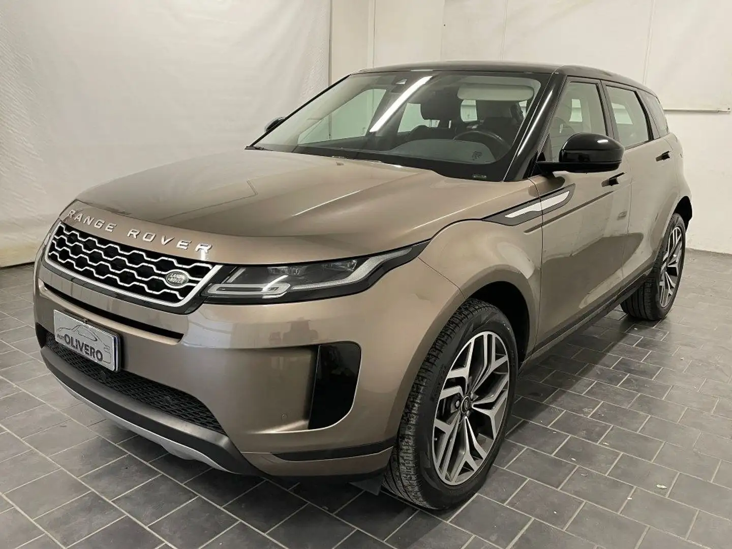 Land Rover Range Rover Evoque 2.0D I4 150 CV AWD Auto-C.20-PELLE-UNIPRO Grijs - 2