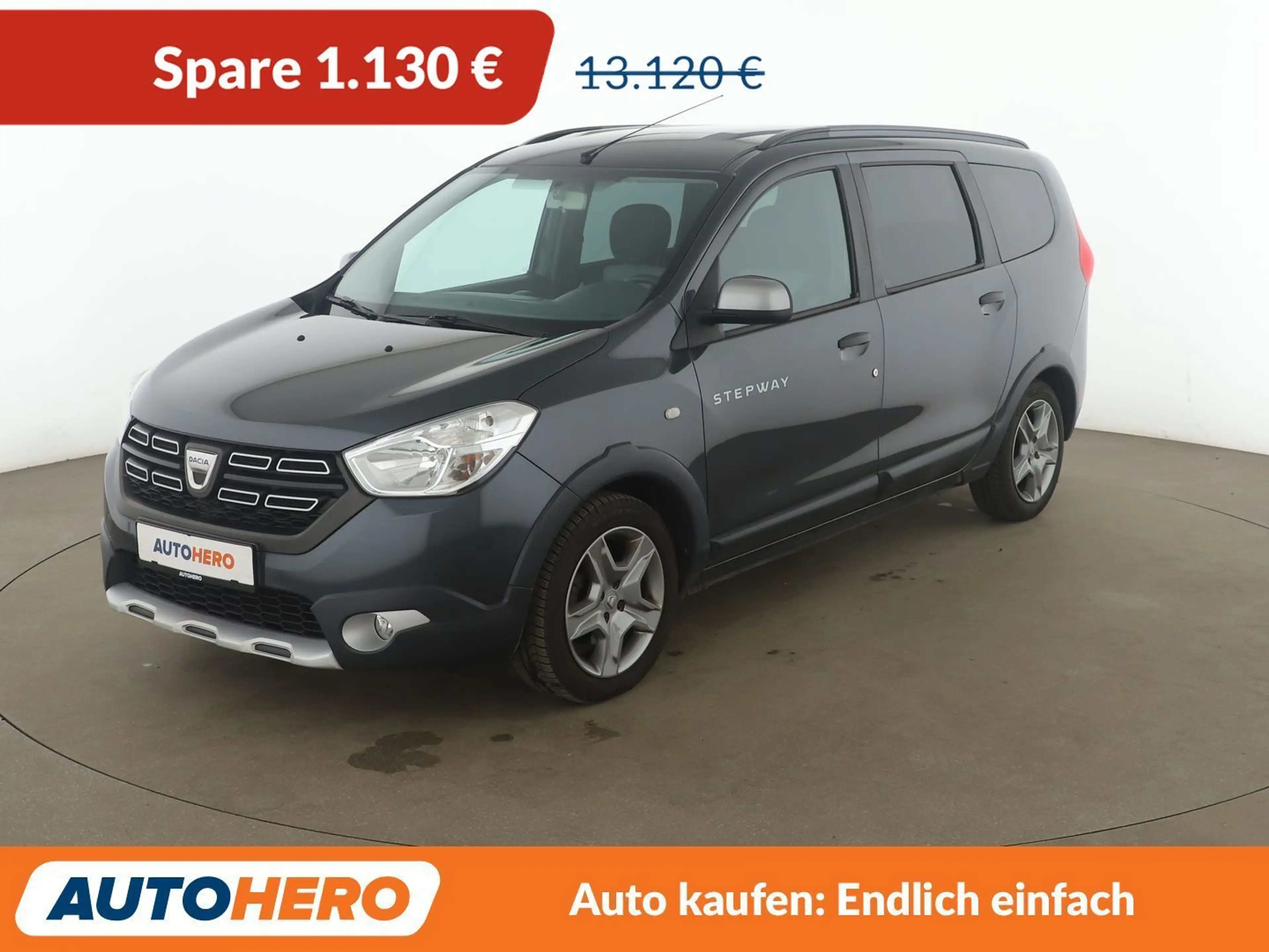 Dacia Lodgy 1.2 TCe Stepway*NAVI*TEMPO*PDC*SHZ*ALU*TOUCH*