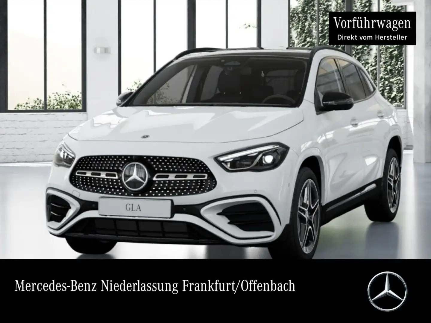 Mercedes-Benz GLA 200 AMG+NIGHT+PANO+360°+MULTIBEAM+19"+TOTW+7G Weiß - 1