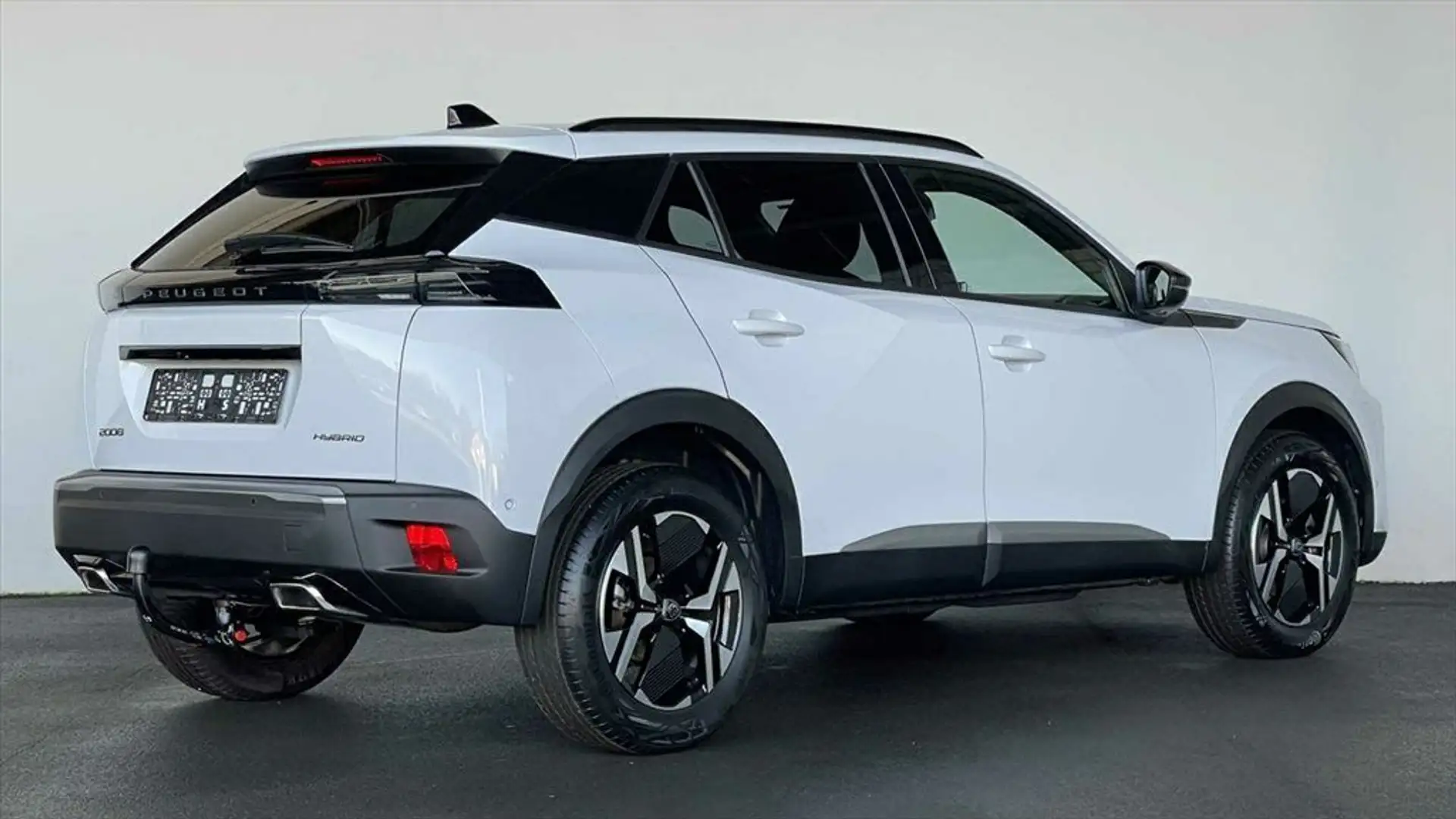 Peugeot 2008 II 1,2 MHEV ALLURE AHK ALU DAB LED NAVI KA Weiß - 2