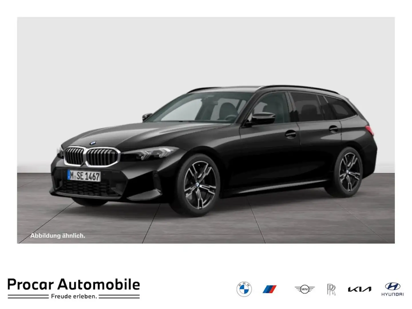 BMW 320 i M SPORT+AHK+DA+PA+HiFI+18" LMR Schwarz - 1