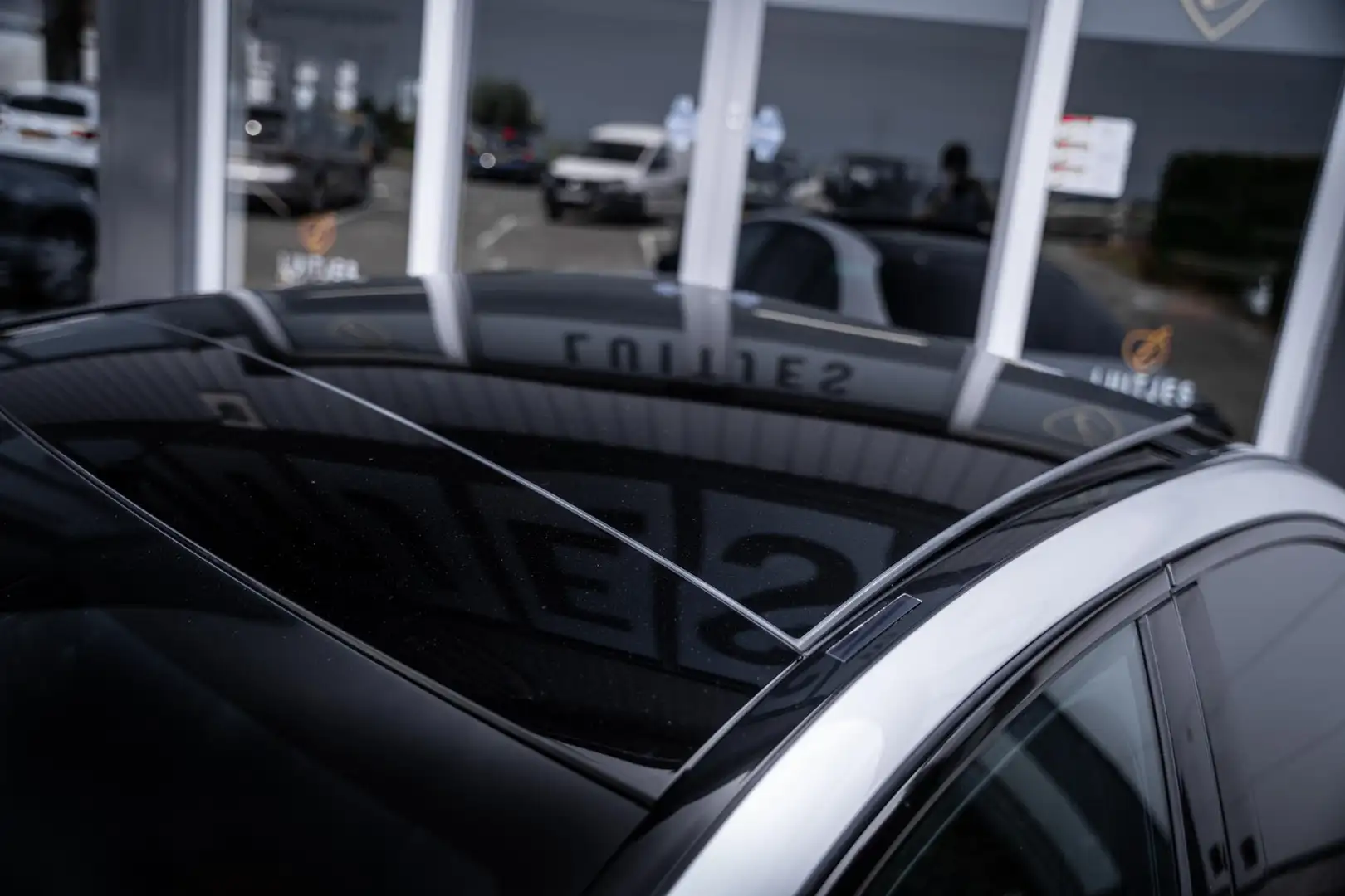 Mercedes-Benz C 180 Premium Pack AMG I Org.NL I Pano-dak I 360° I Nigh Grijs - 2