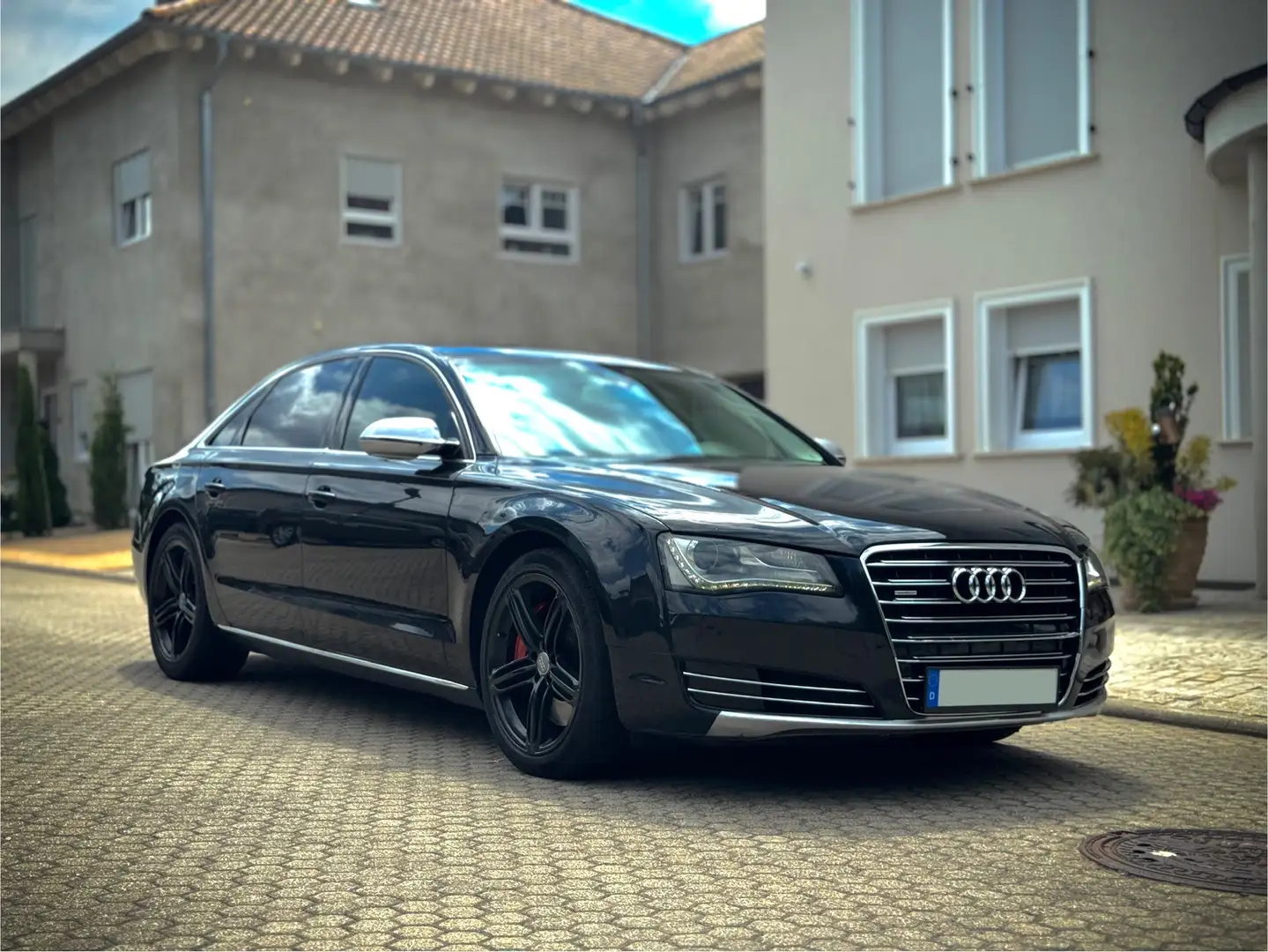 Audi A8 Lang 4.2TDI 351PS TÜV 04/27 Schwarz - 2