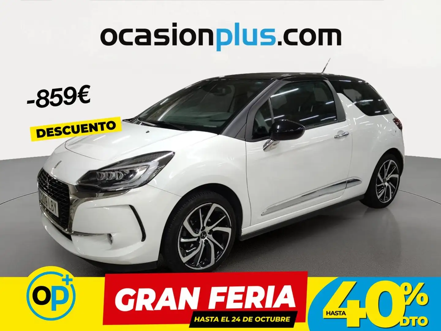 DS Automobiles DS 3 1.2 PureTech S&S So Chic EAT6 110 Blanco - 1
