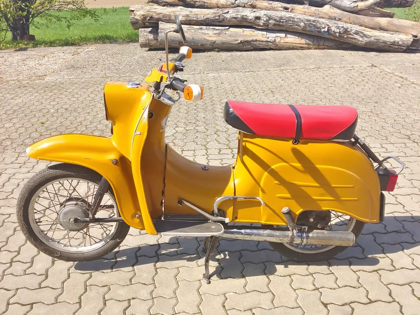 IFA Schwalbe 1..Modell 3 Gang Žlutá - 1