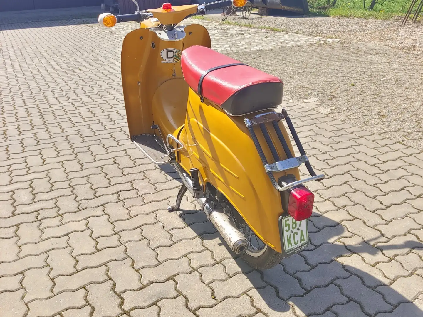 IFA Schwalbe  1..Modell  3 Gang Žlutá - 2