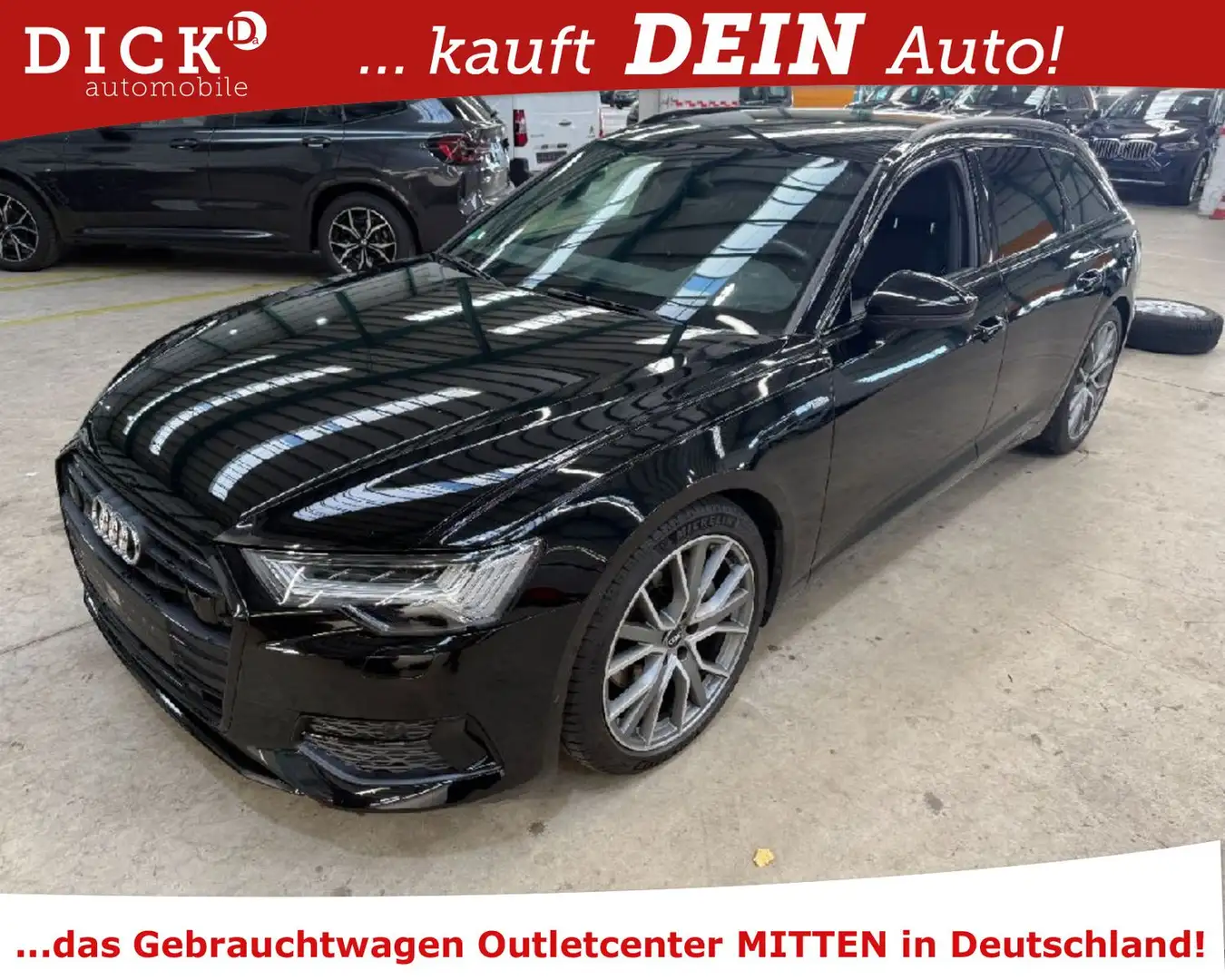 Audi A6 Av 45d Quatt S LINE/LED+/ACC/STANDH/AHK/20"LM Noir - 1