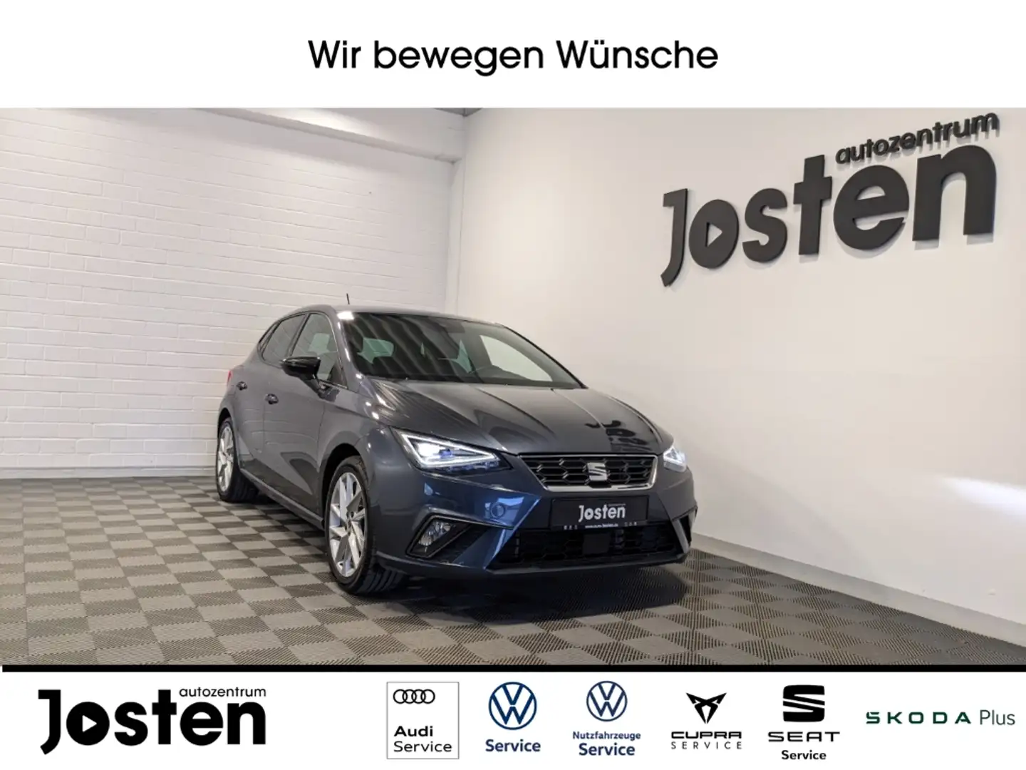SEAT Ibiza FR-Line 1.0 TSI Navi SHZ PDC LED Virtual Gris - 1