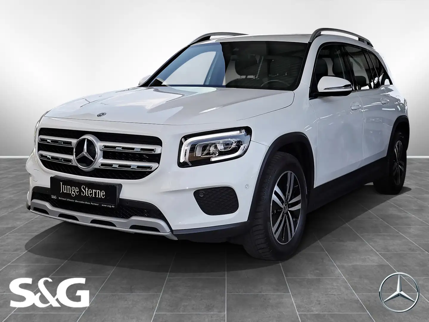 Mercedes-Benz GLB 180 Style AHK+CARPLAY+LED+MBUX+SPURHALTE+17" Weiß - 1