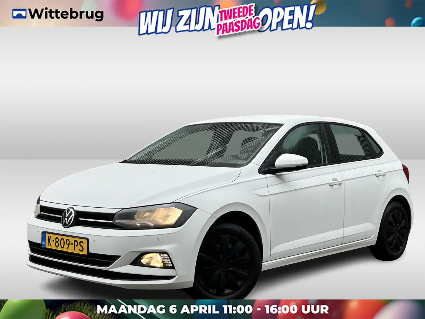 Volkswagen Polo 1.0 TSI Comfortline / Navigatie / App connect / Pa Wit - 1