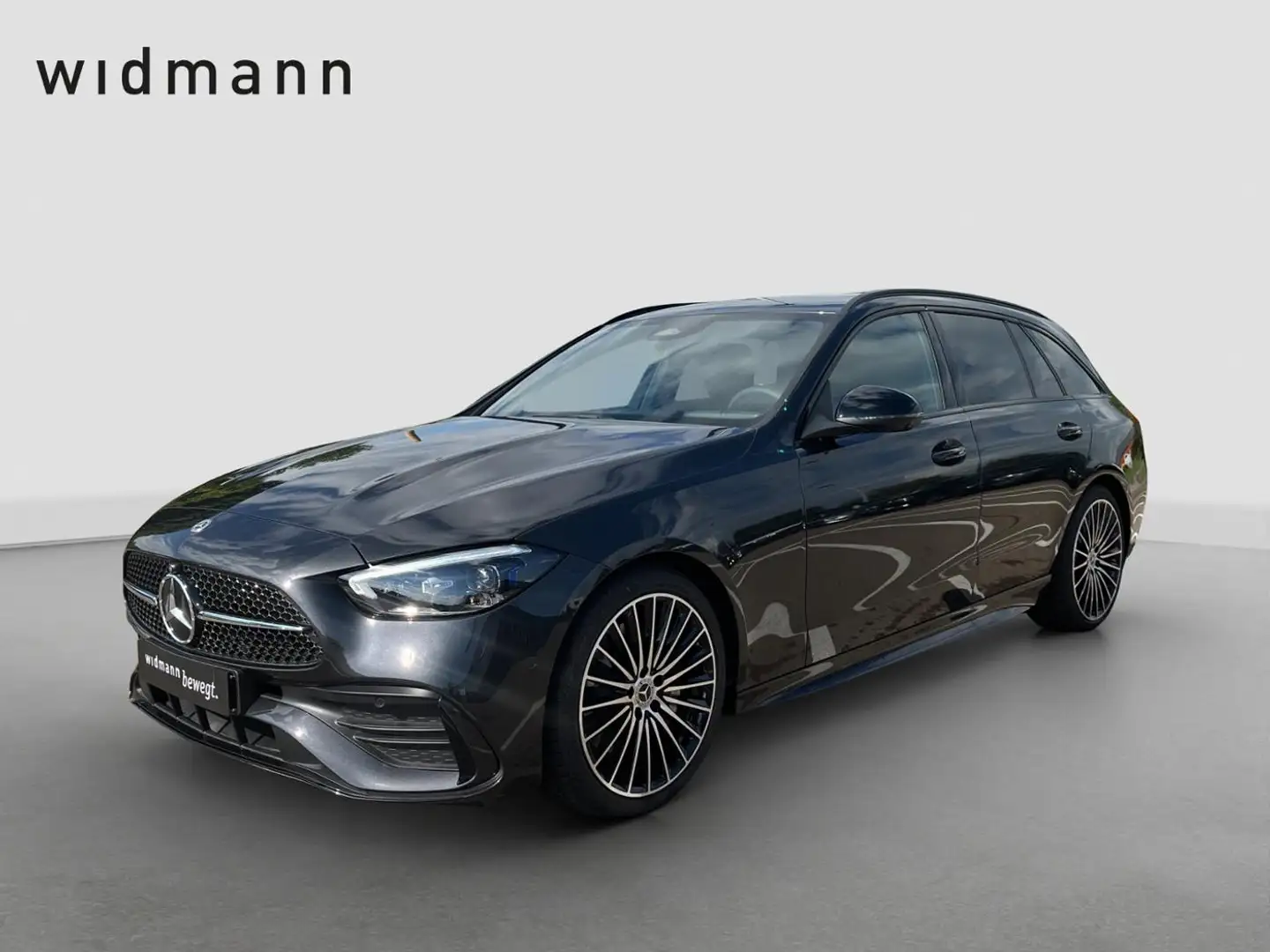 Mercedes-Benz C 200 T-Modell AMG-Line*Digital-L*Night*AHK*360° Gris - 1