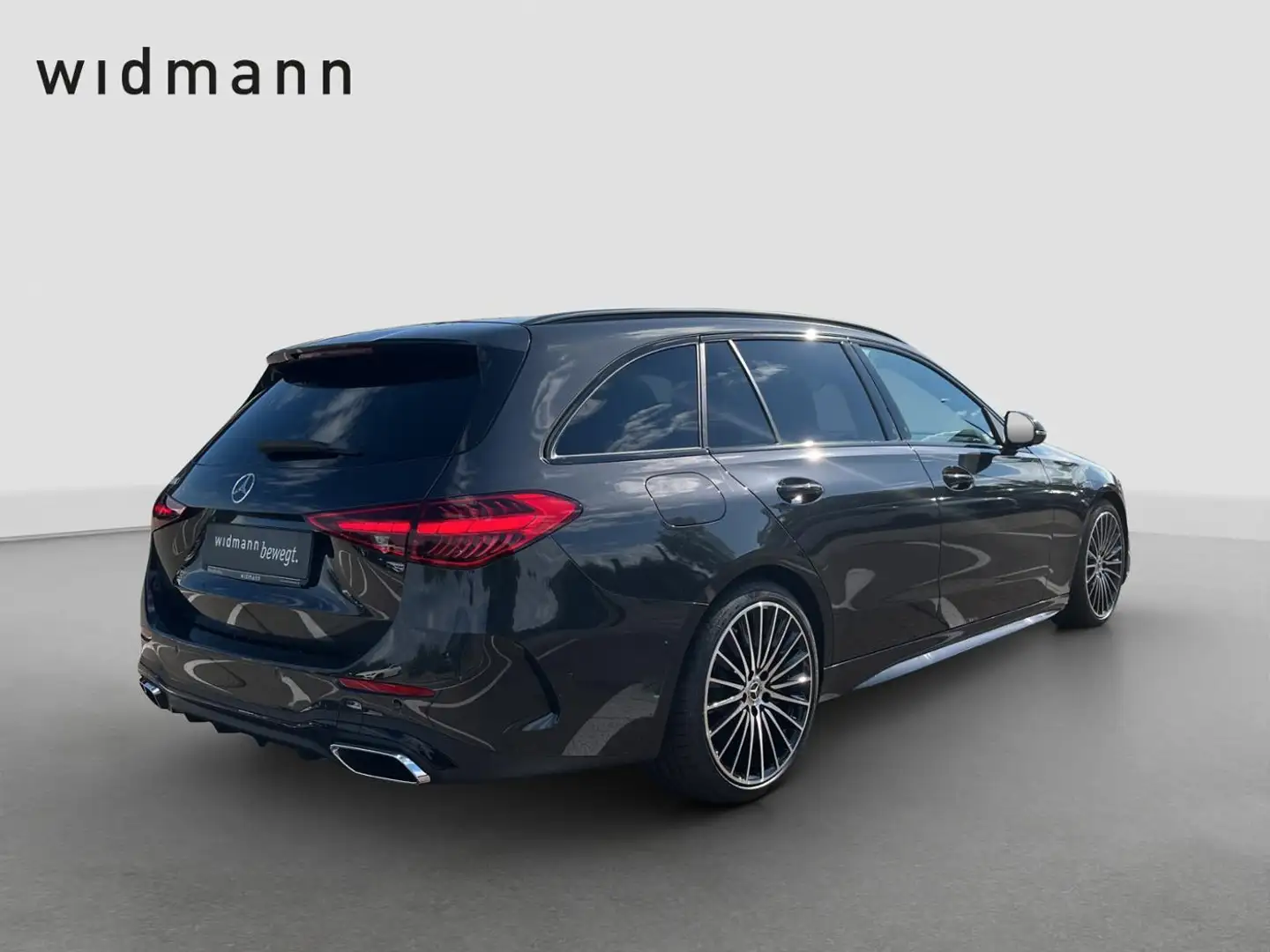 Mercedes-Benz C 200 T-Modell AMG-Line*Digital-L*Night*AHK*360° Gris - 2