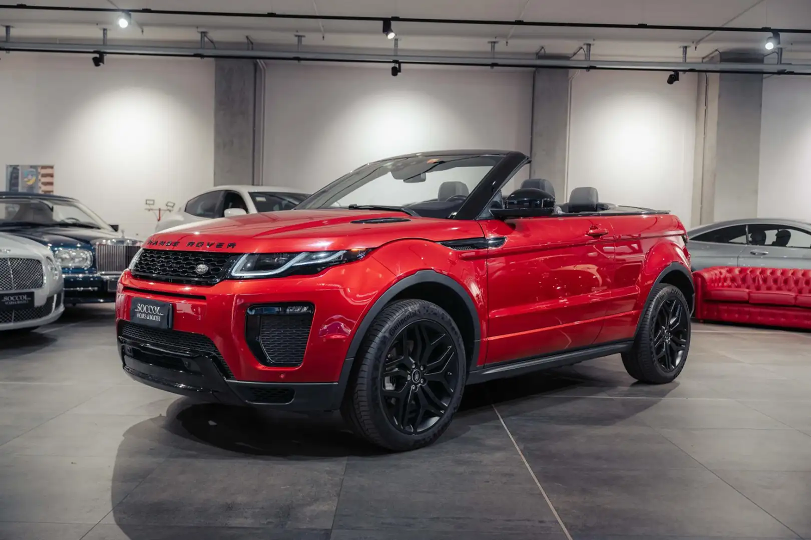 Land Rover Range Rover Evoque 2.0 Si4 240 CV Convertibile HSE Dynamic Rouge - 1