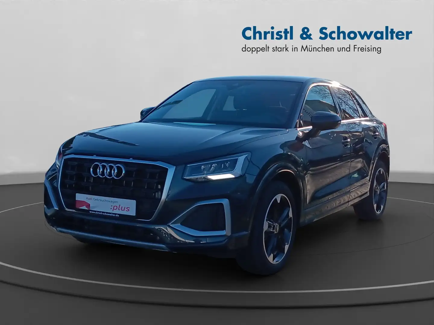 Audi Q2 30TFSI advanced AHK NAVI STHG SOUND ACC Grau - 1