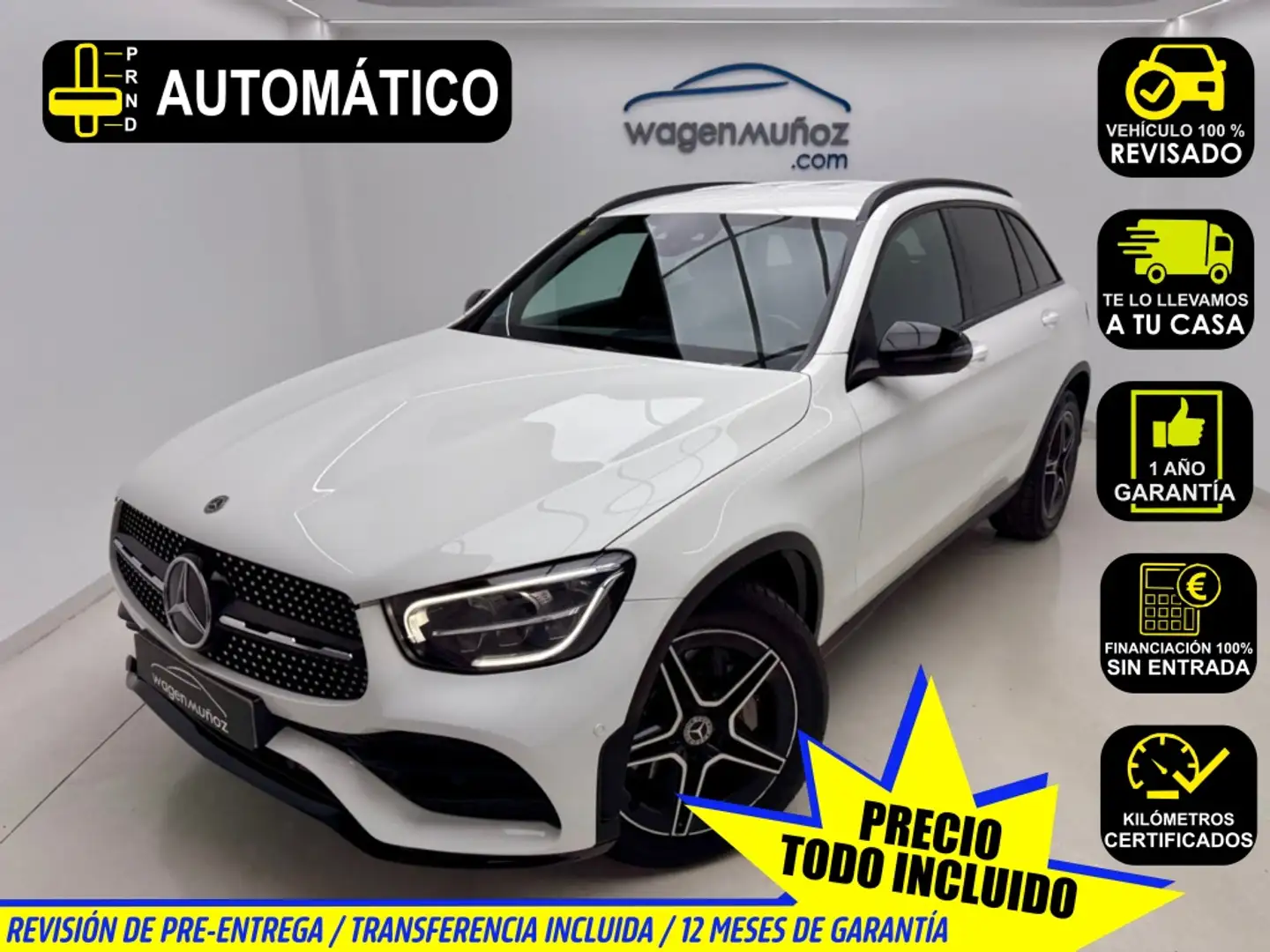 Mercedes-Benz GLC 200 200d 4Matic 9G-Tronic Blanco - 1