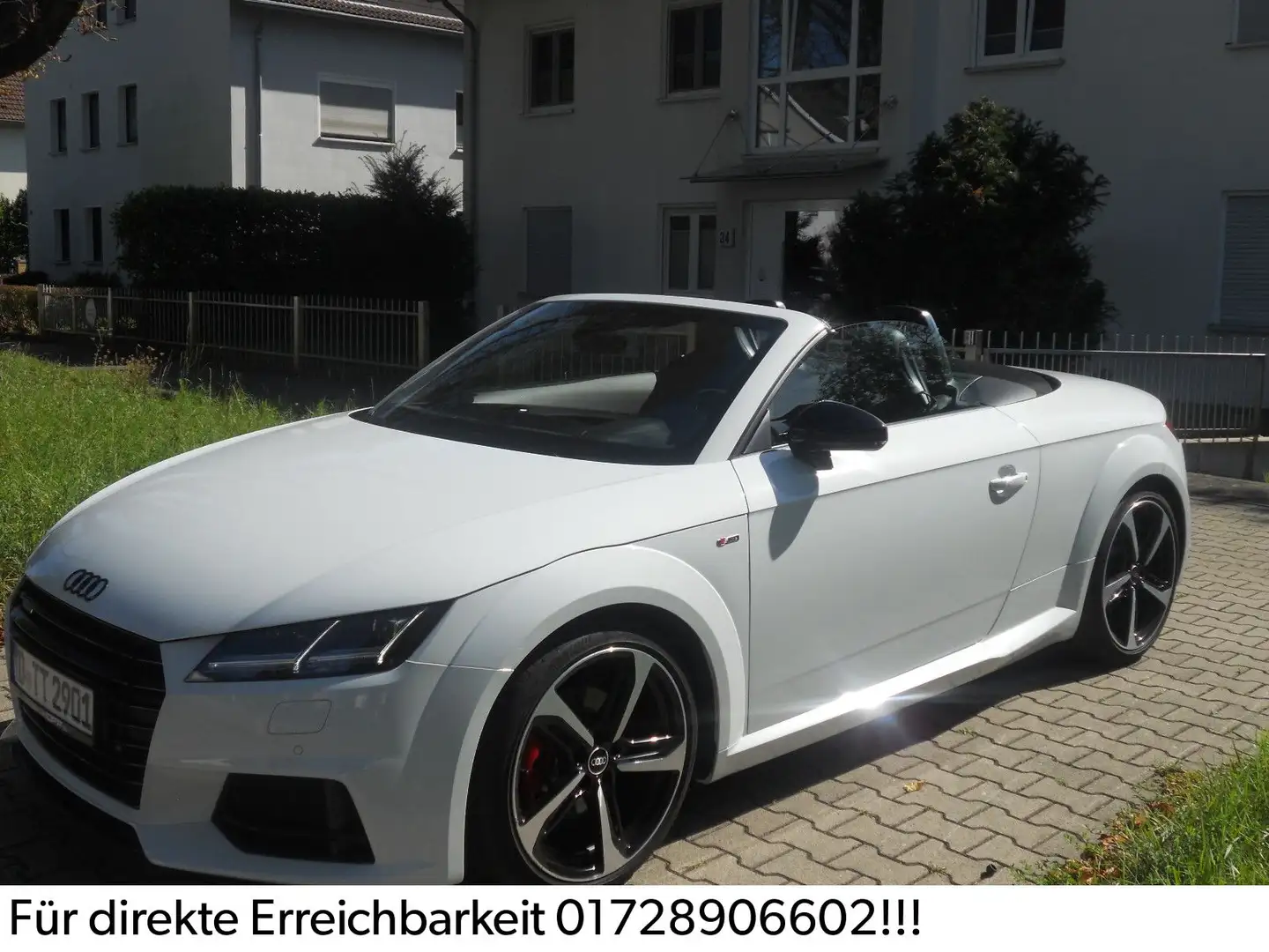 Audi TT Roadster 2.0 TFSI S tronic quattro Weiß - 1