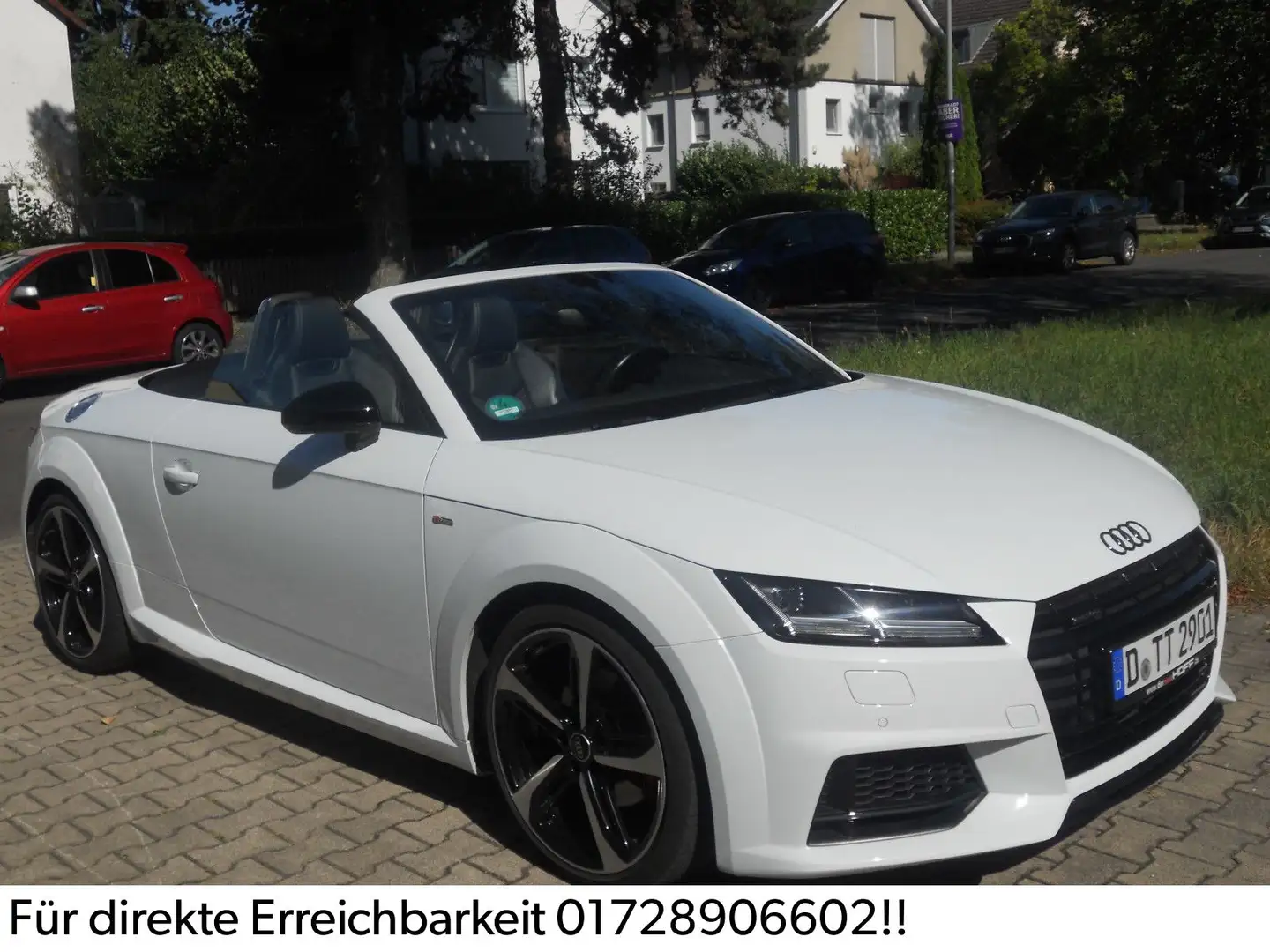 Audi TT Roadster 2.0 TFSI S tronic quattro Weiß - 2