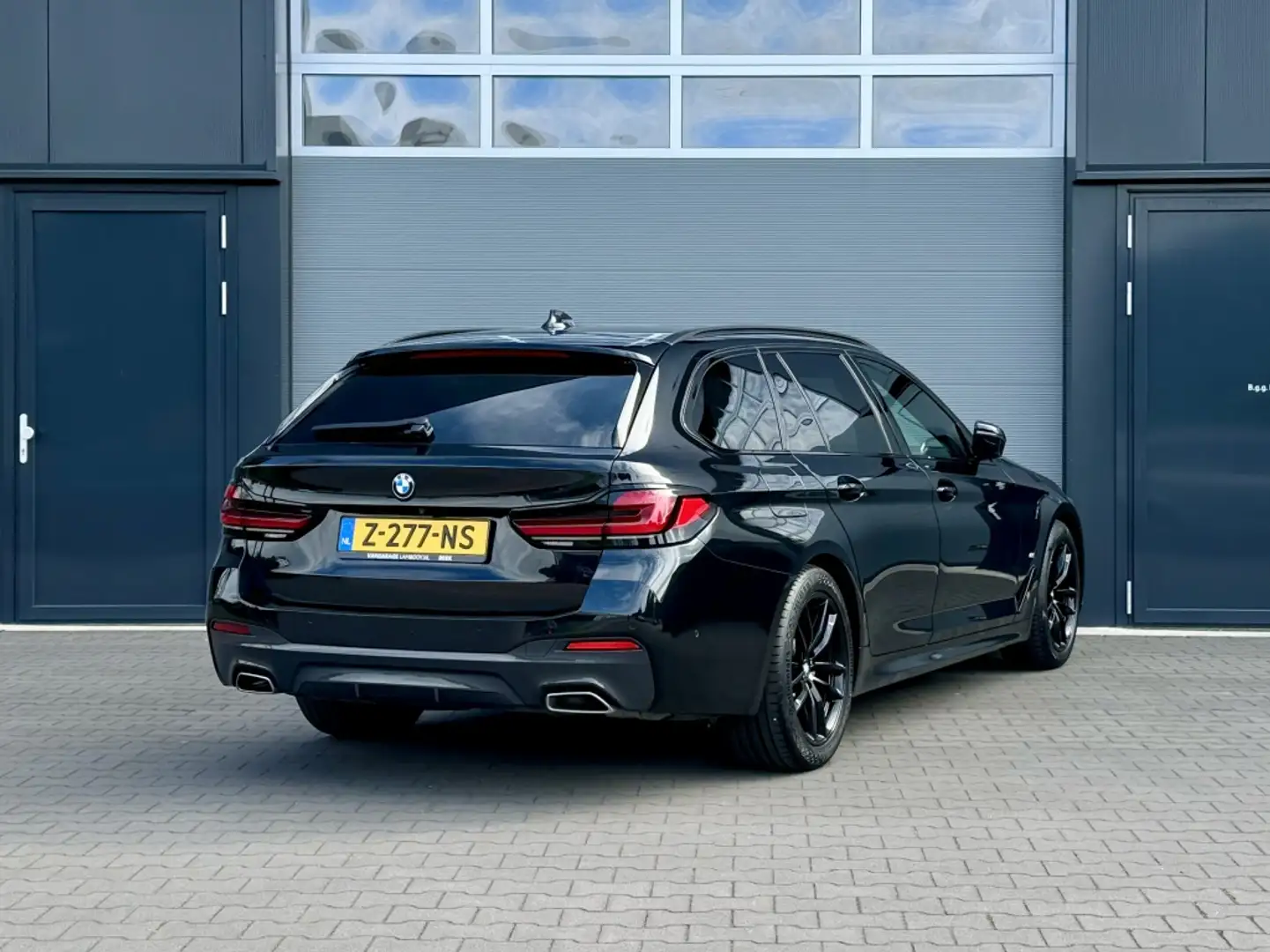 BMW 530 5-serie touring 530i 252PK M-Sport Laser|Camera|H/ Negro - 2