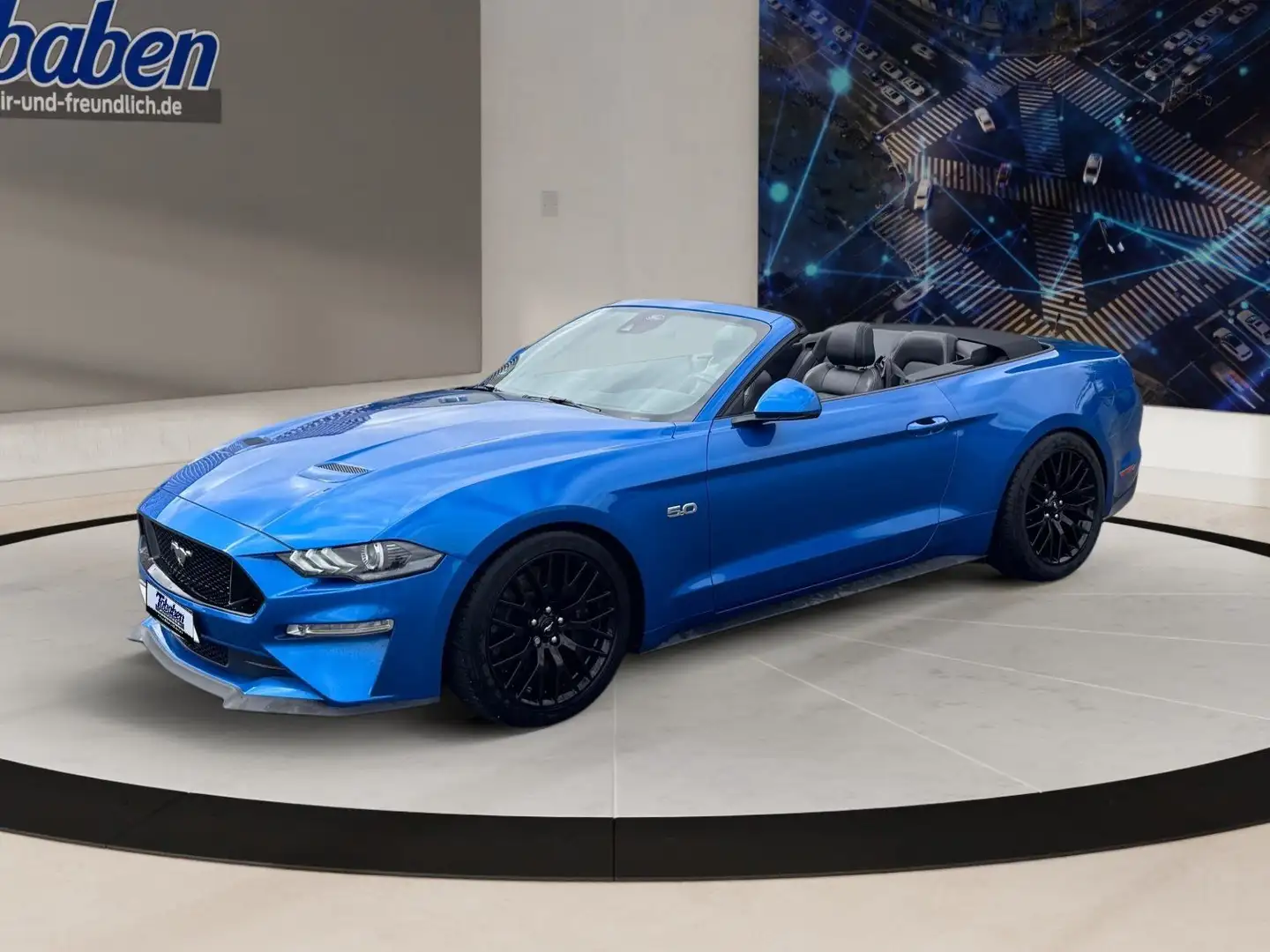 Ford Mustang 5.0 V8 Cabrio + Magneride + B&O + Sitzbe Blau - 1