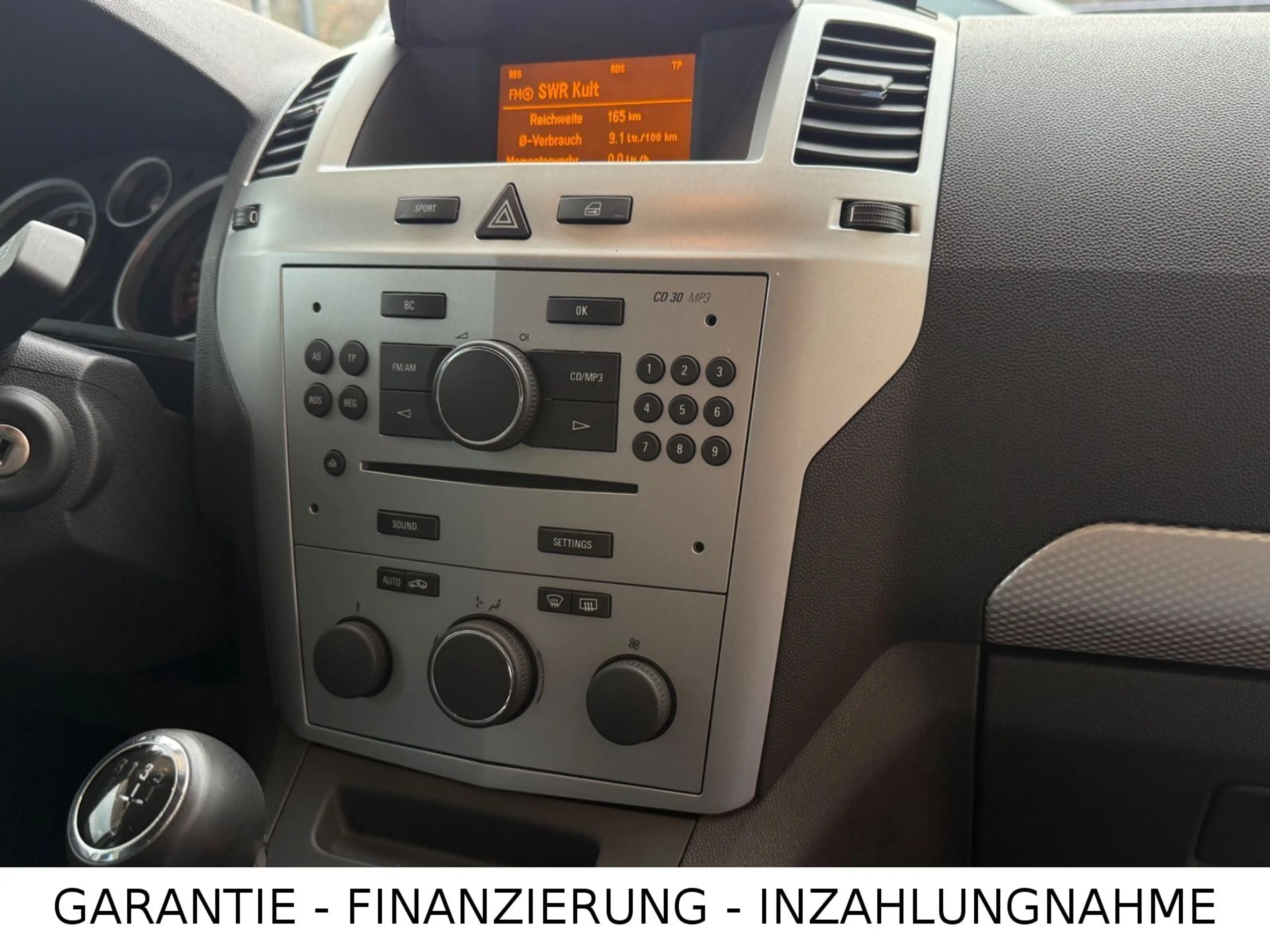 Opel Zafira B Sport/1.Hand/Scheckheft/*WENIG KM* — photo 12