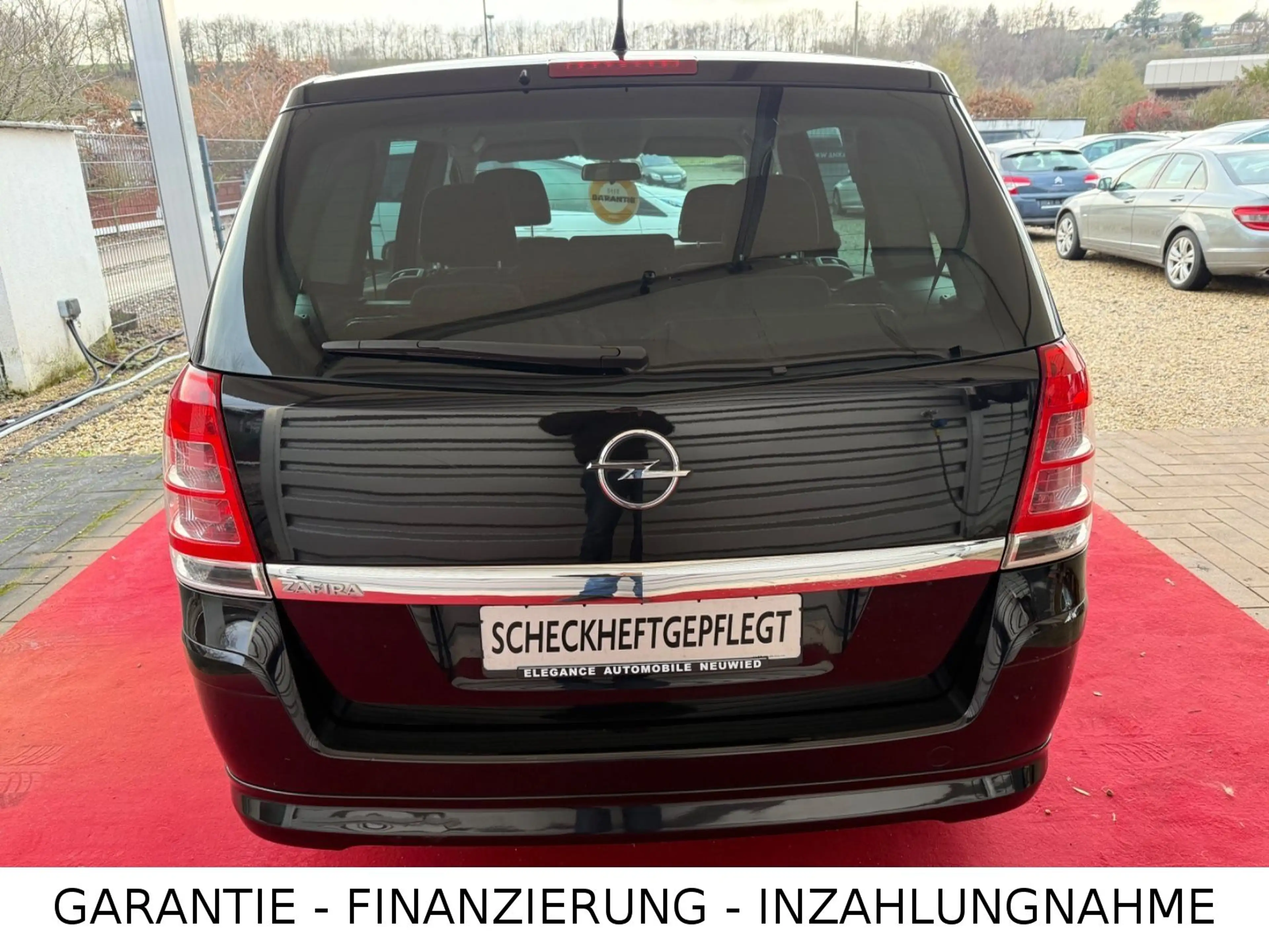 Opel Zafira B Sport/1.Hand/Scheckheft/*WENIG KM* — photo 4