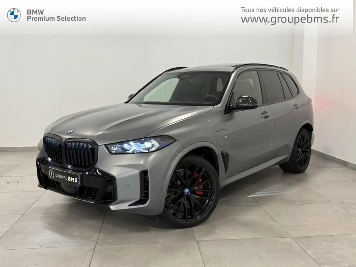 BMW X5 xDrive50e 489ch M Sport Gris - 1