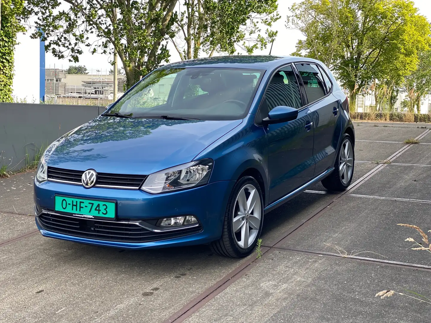 Volkswagen Polo 1.2 TSI Highline 90PK Apk Garantie Nette Auto Bleu - 2