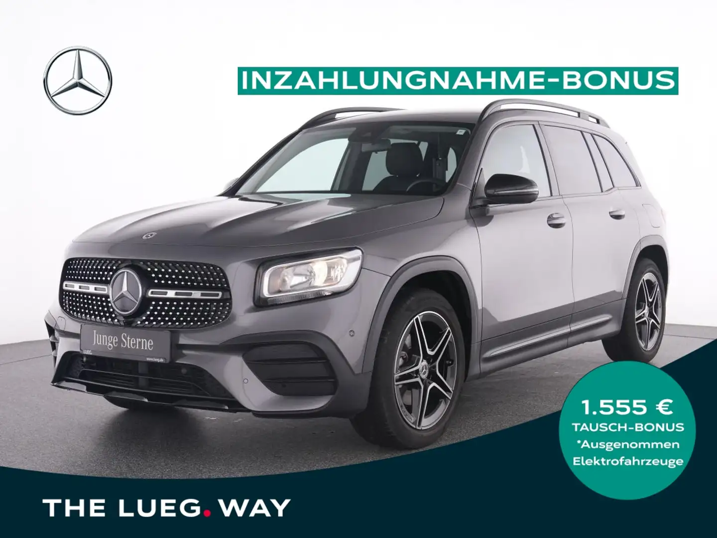 Mercedes-Benz GLB 180 AMG+MBUX+Night+EHeck+RFK+PTS+SHZ+Spurass Grigio - 1