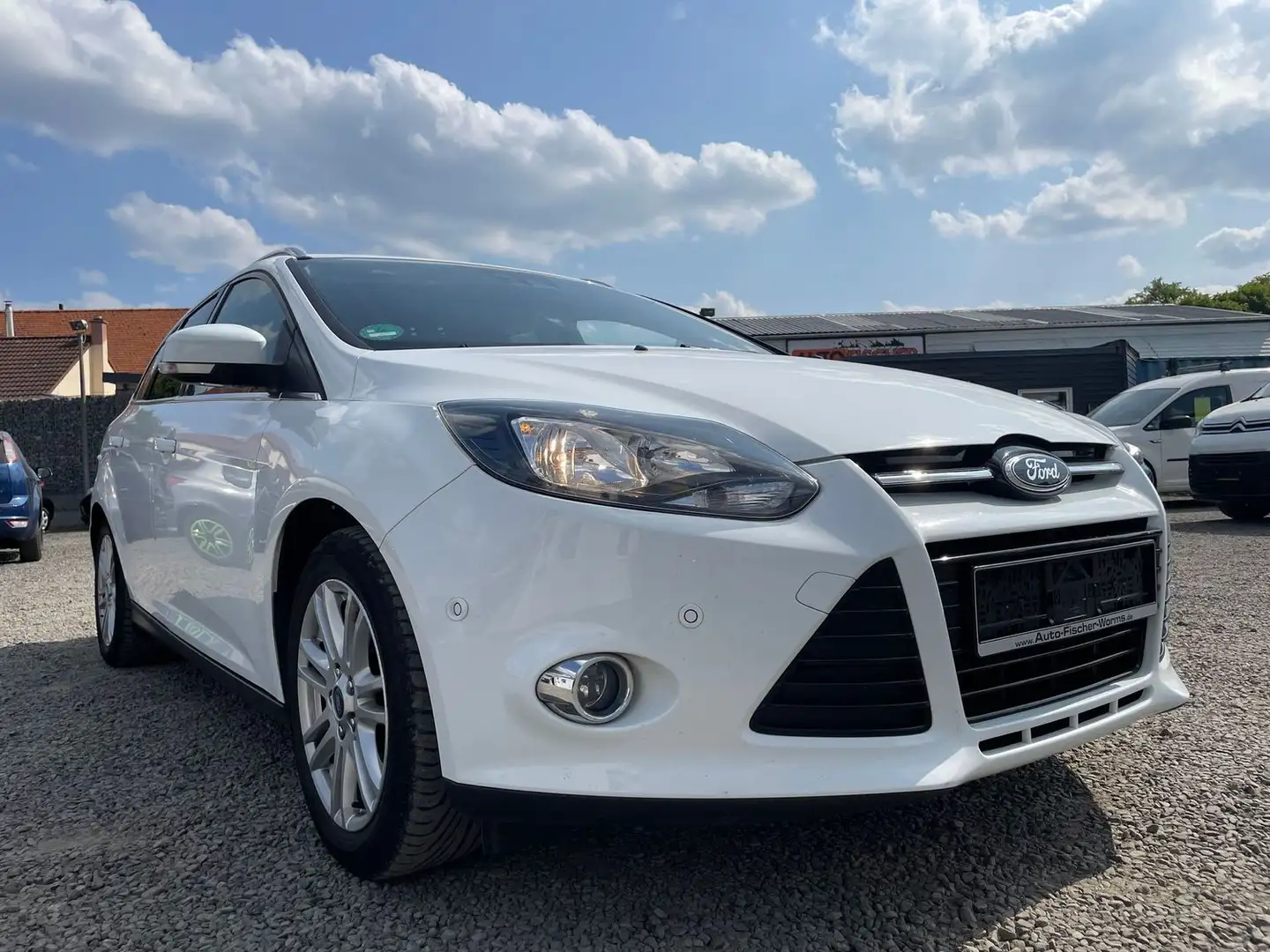 Ford Focus Titanium  AHK  Navi  Verkehrszeichen Bianco - 1
