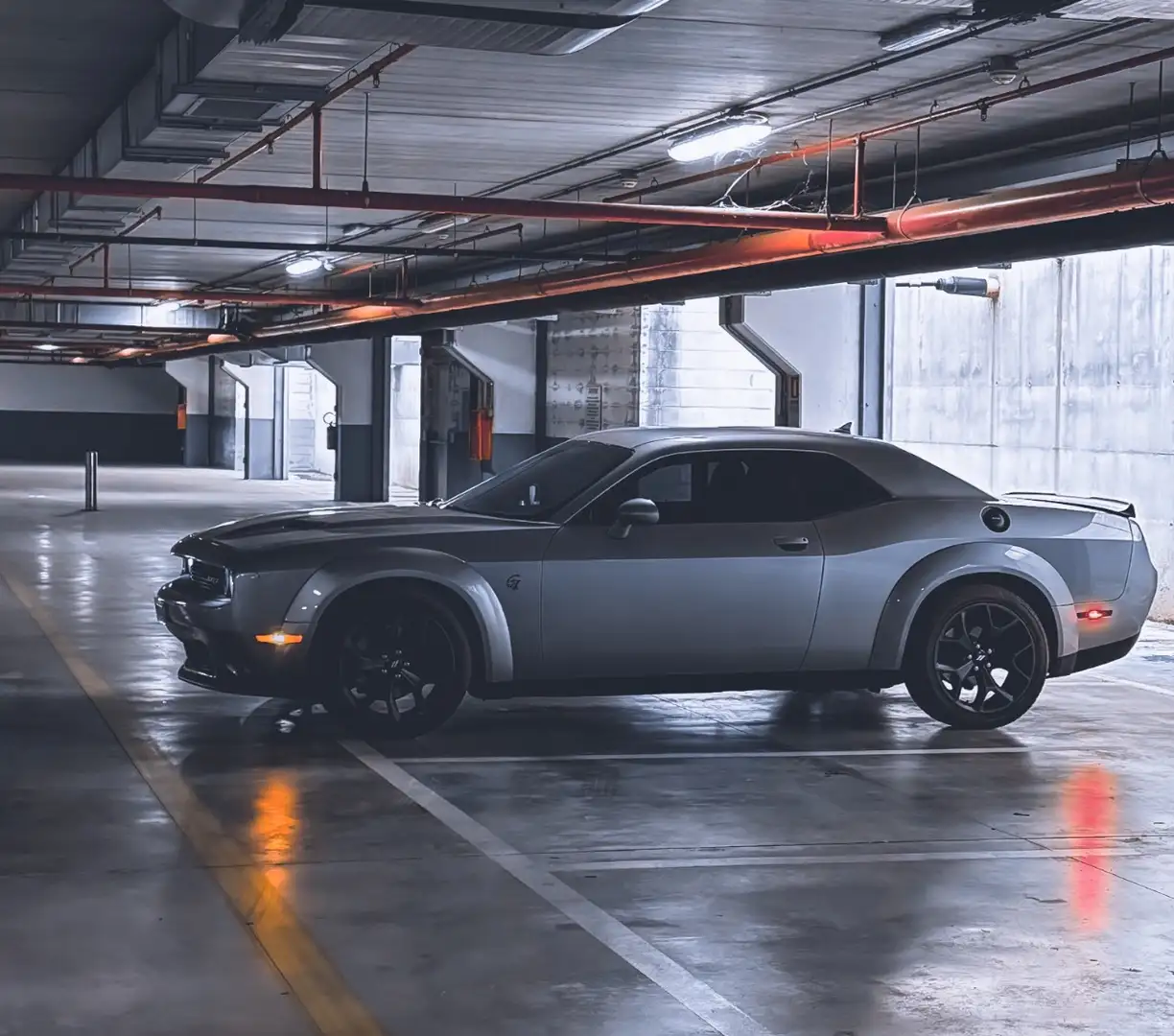 Dodge Challenger SXT PLUS Widebody (scambio / permuto) Argento - 2