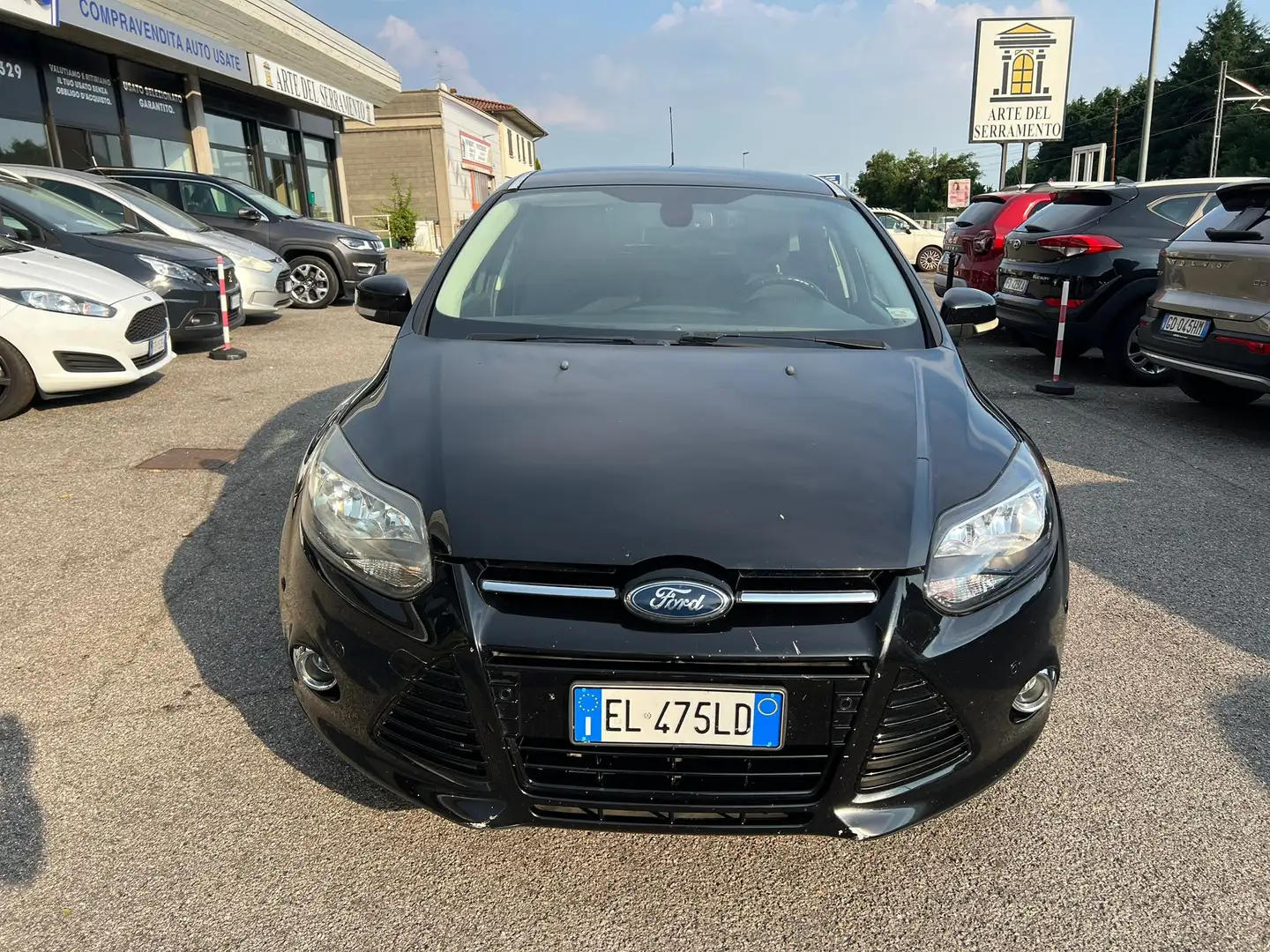 Ford Focus 5p 1.6 tdci Titanium 95cv*OK NEOPATENTATI* Nero - 2