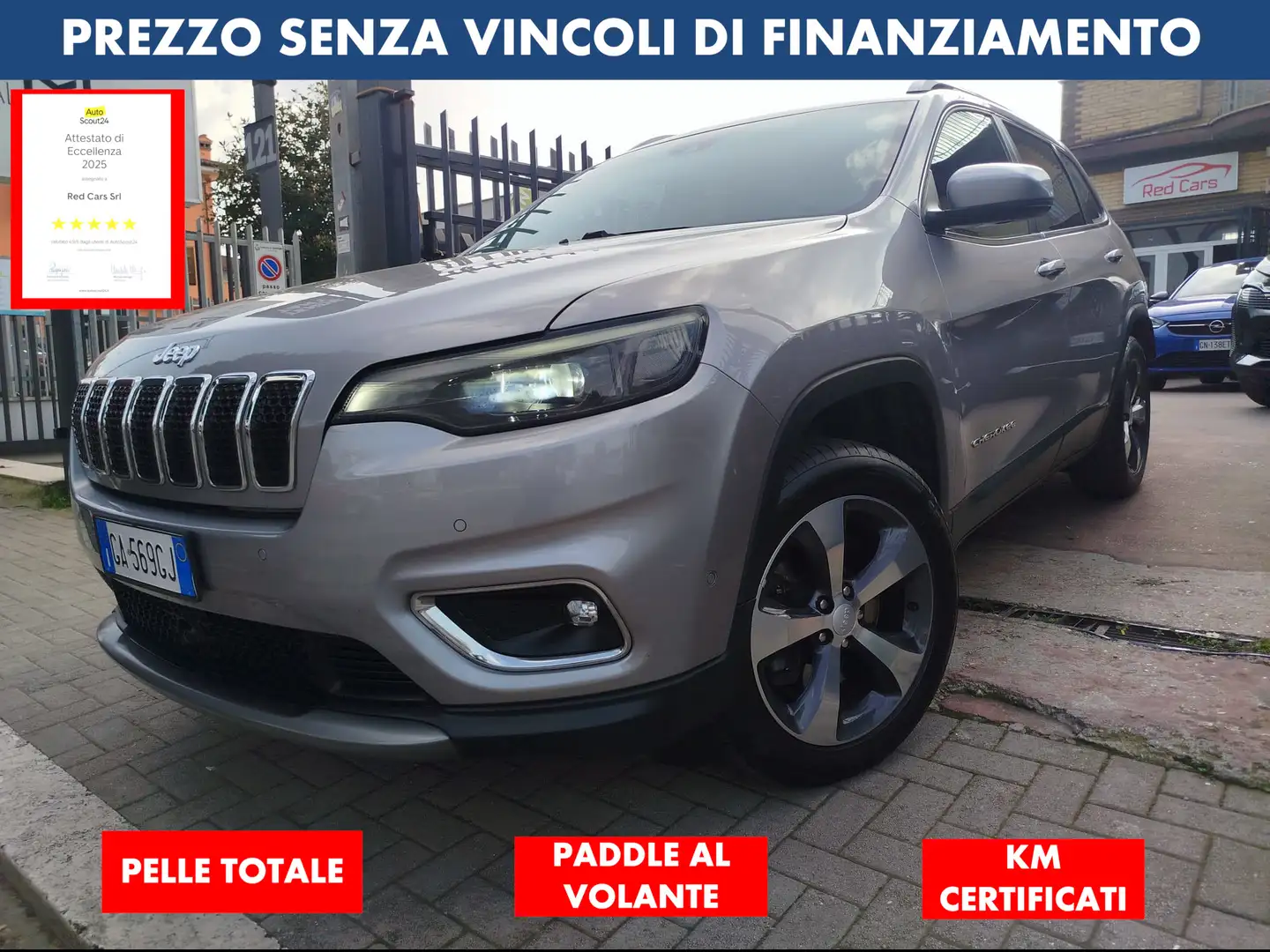 Jeep Cherokee LIMITED 4WD *PREZZO VERO* GARANZIA 12 MESI - 1