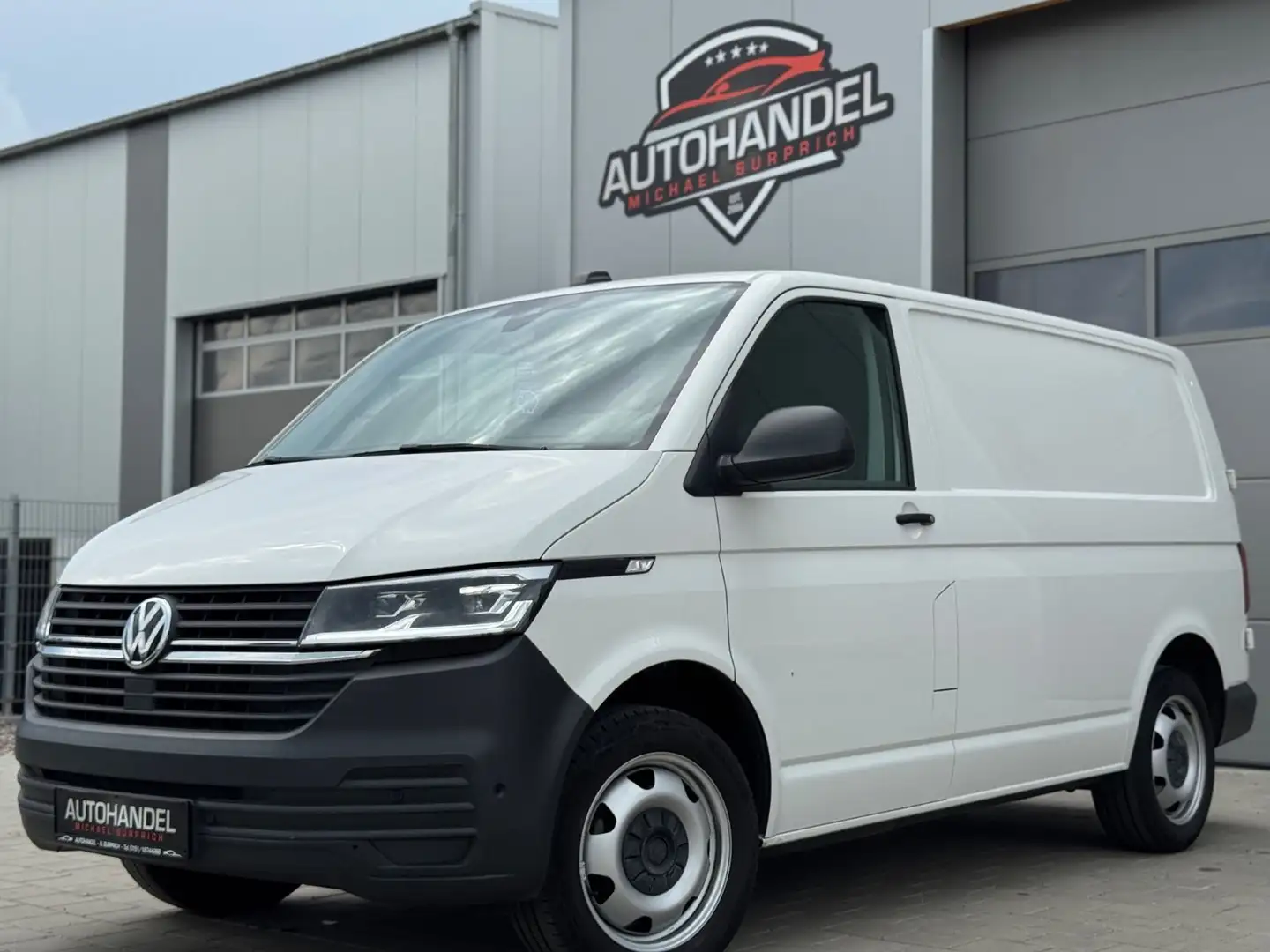 Volkswagen T6 Transporter T 6.1 2.0TDI DSG Transporter*ACC*LED*Stand-H*1-H Weiß - 1