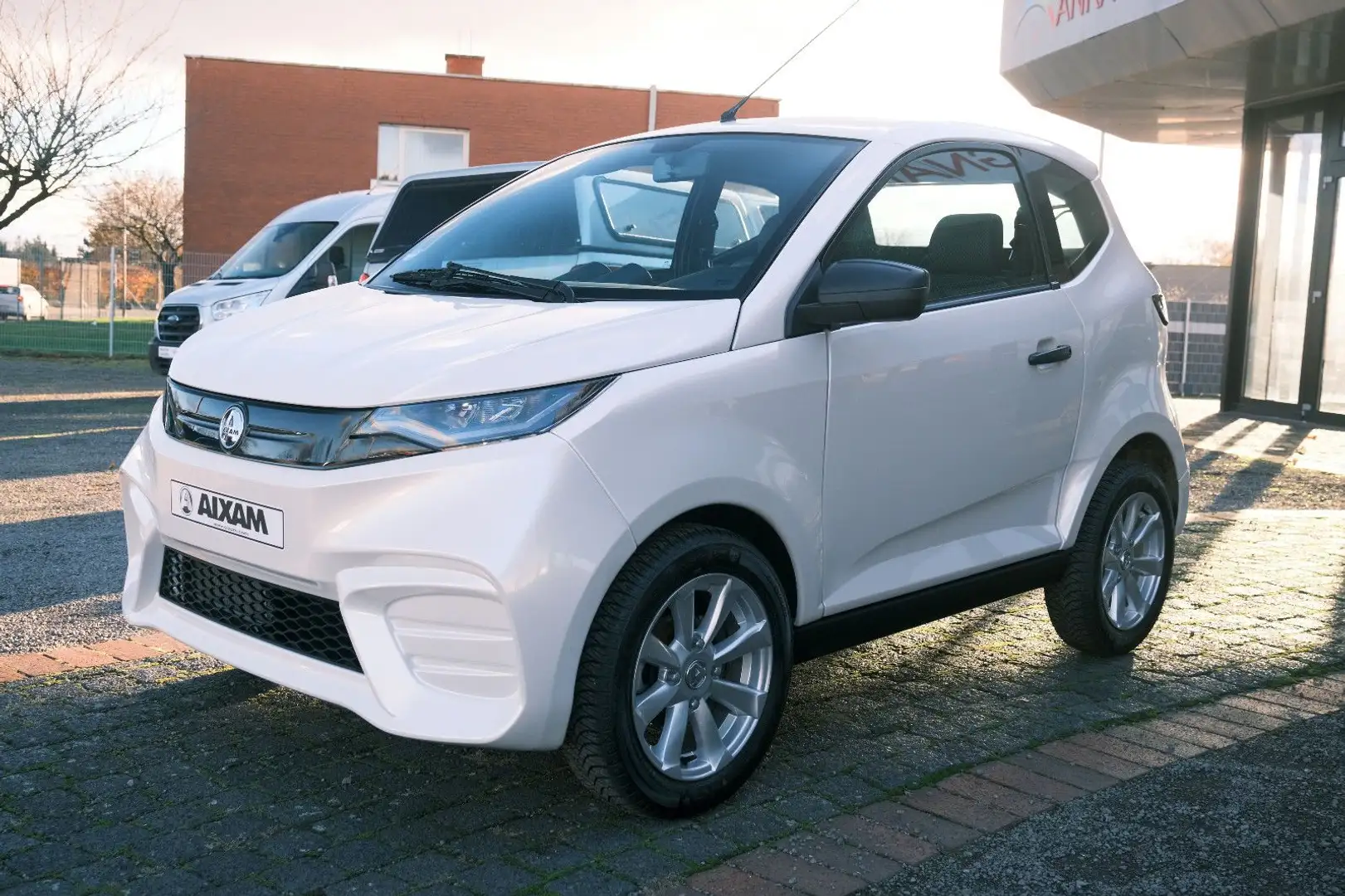 Aixam City Ambition LED BT AUTOMATIK KAMERA LMF Blanc - 1