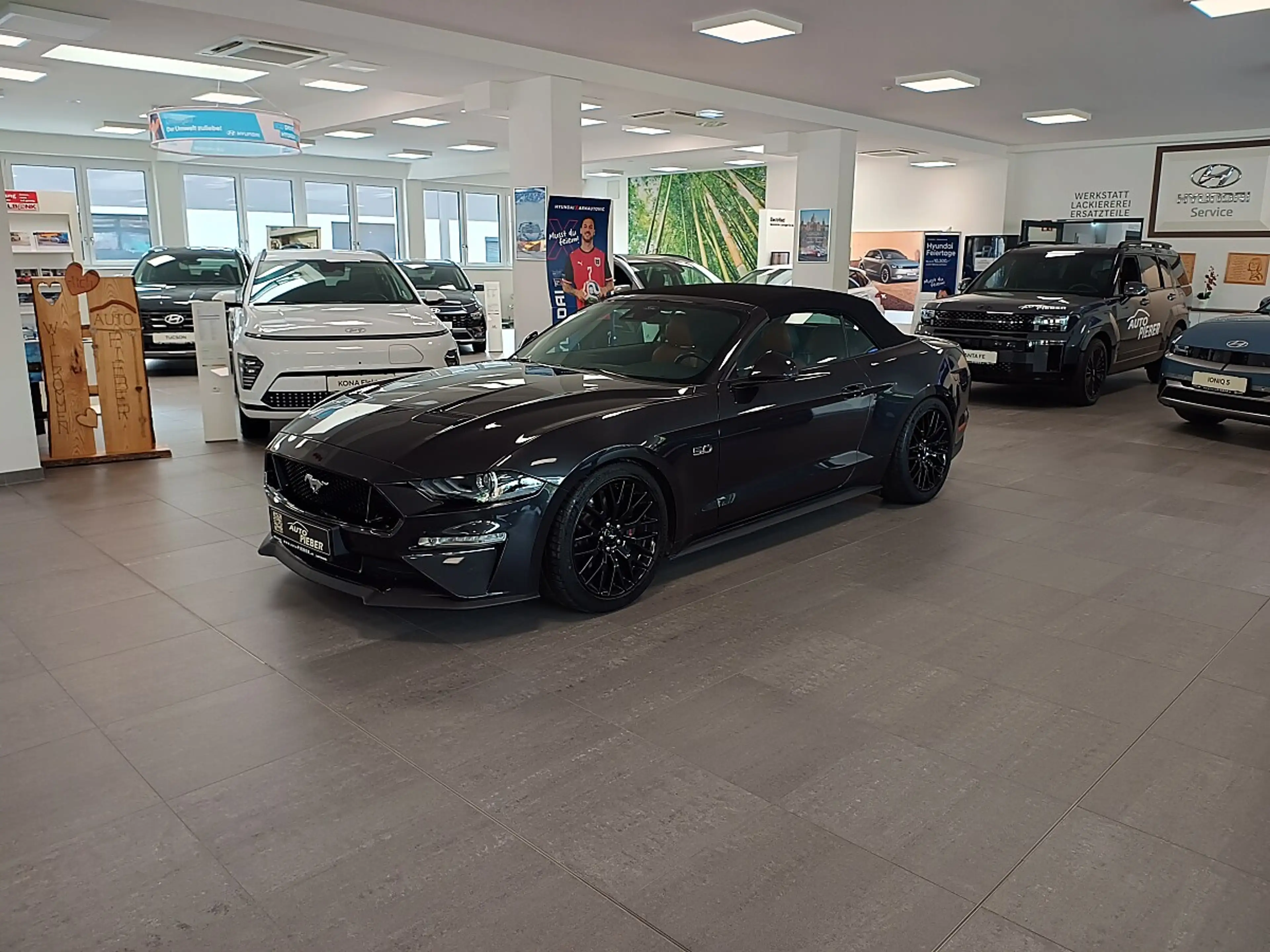 Ford Mustang 5,0 Ti-VCT V8 GT Cabrio Aut. *Navi*LED*SHZ* — photo 2