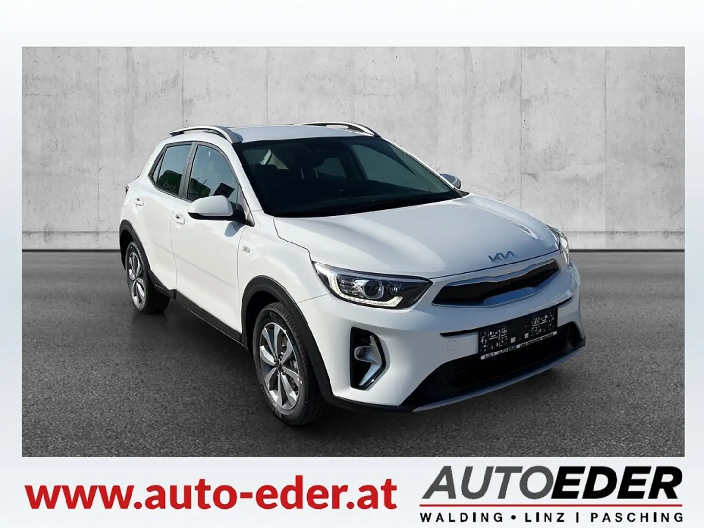 Kia Stonic 1,0 TGDI GPF ISG Silber Weiß - 1