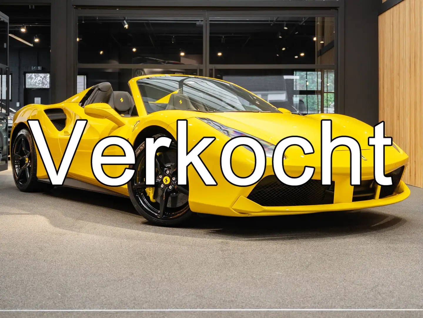 Ferrari 488 Spider HELE Carbon Racing Seats 3.9 Spider HELE Sp Geel - 1