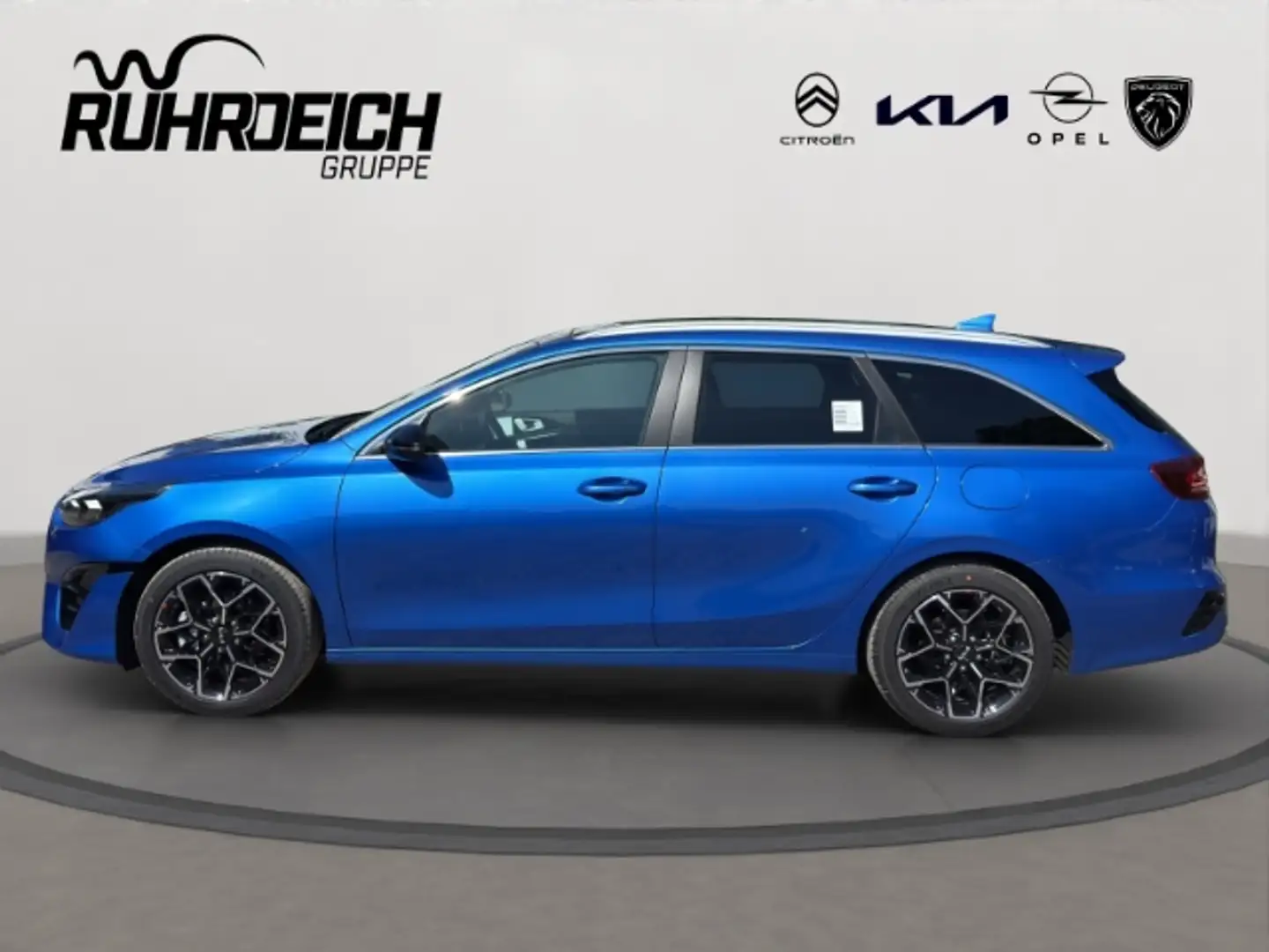 Kia Ceed SW / cee'd SW 1.5T DCT7 GT Line Navi Leder AHK Digitales Cockpit Bleu - 2