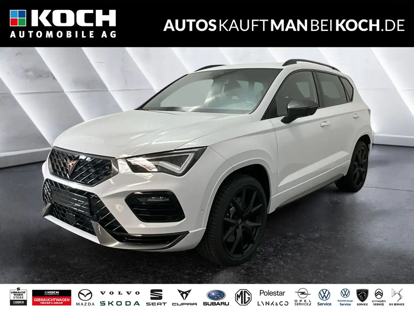 CUPRA Ateca VZ 2.0 TSI DSG 4Drive NAVI SHZ Sportpaket Weiß - 1