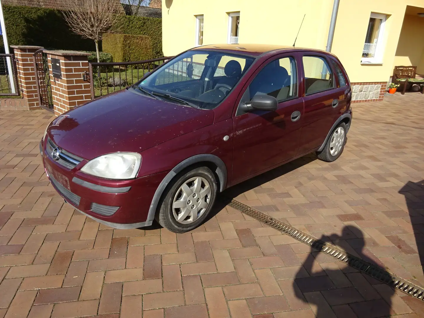Opel Corsa Corsa 1.2 16V + Motor klappert + ohne TüV + Rot - 1