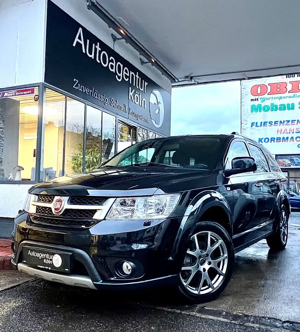 Fiat Freemont Lounge AWD*1.HAND*NAVI*7-SITZE*1-J GAR* Schwarz - 1