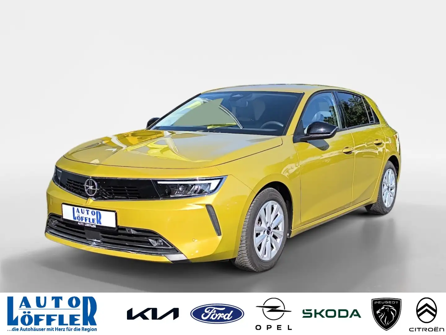 Opel Astra 1.2 Edition Klima SHZ DAB Bluetooth LWS Klima Gelb - 1